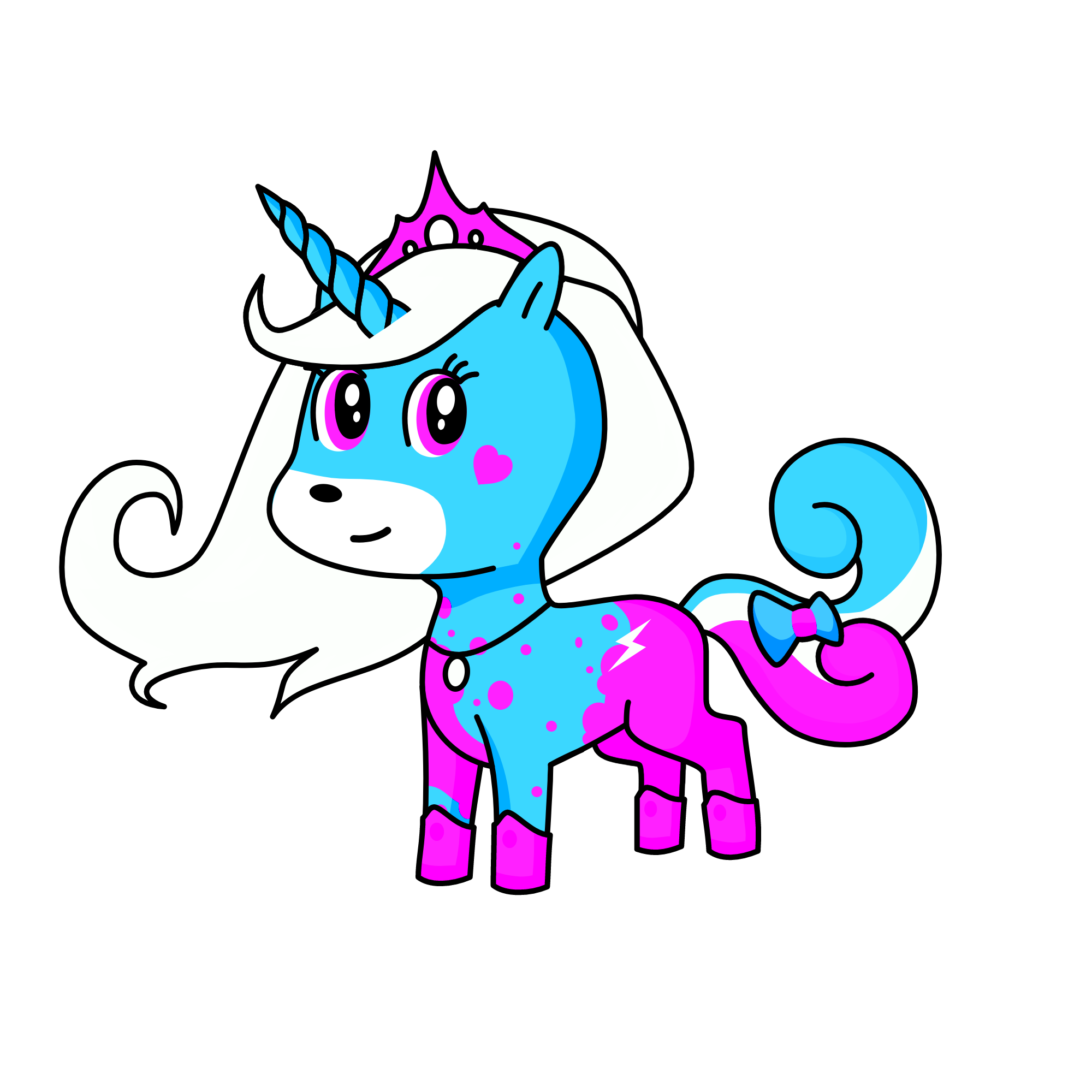 Princess Misty, the unicorn