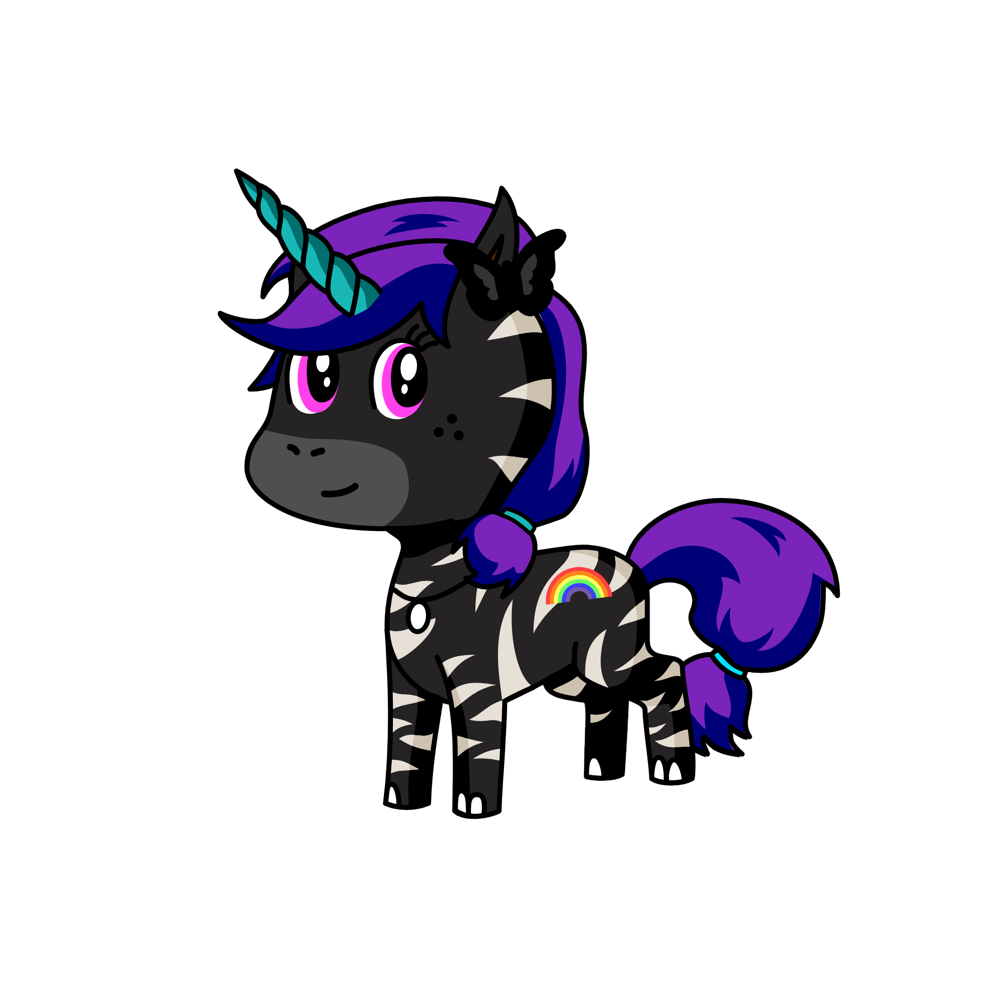 Nighty, the unicorn