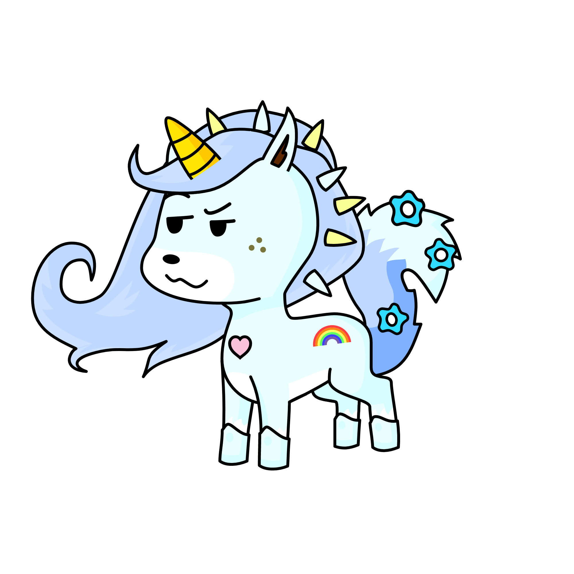 princes dash, the unicorn