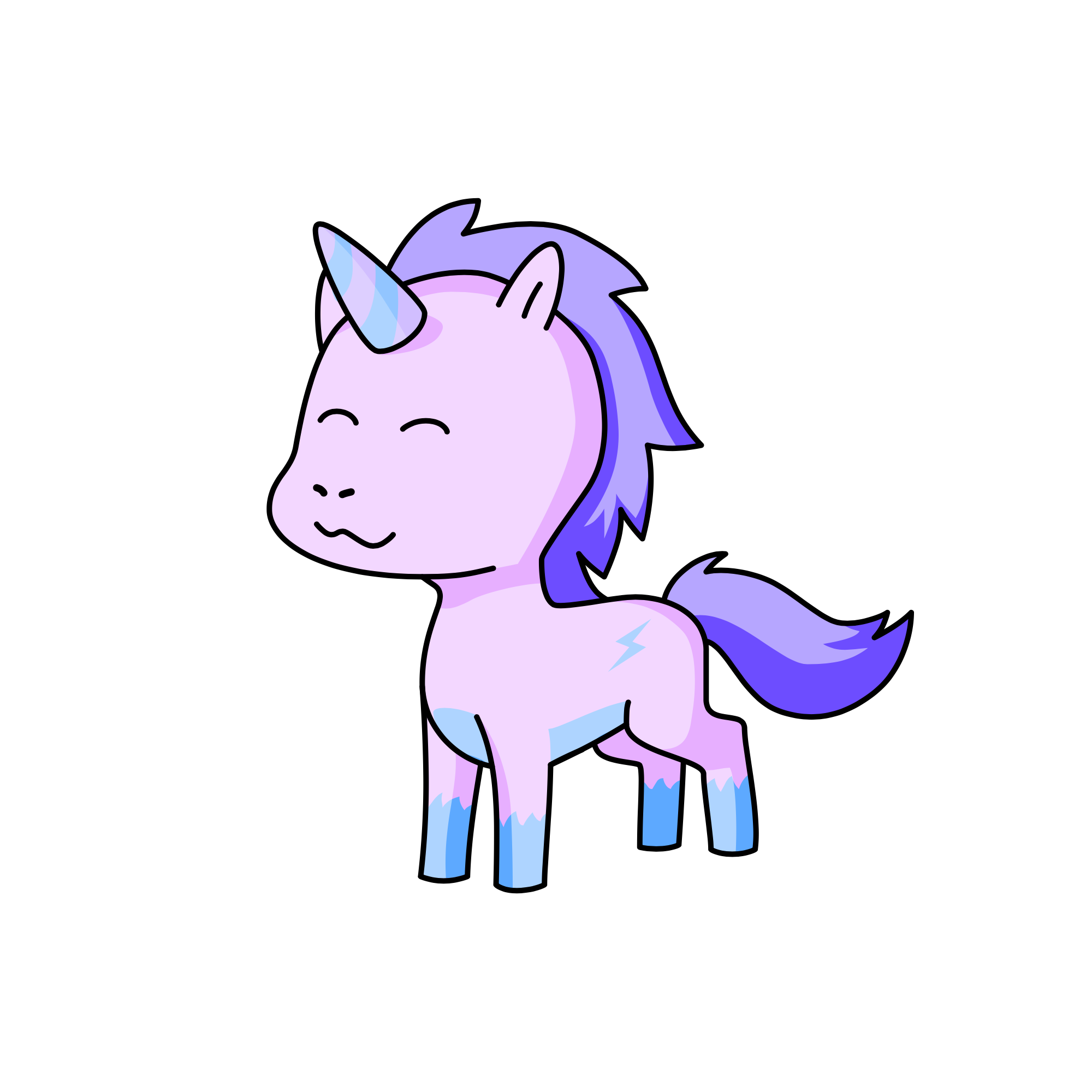 night, the unicorn