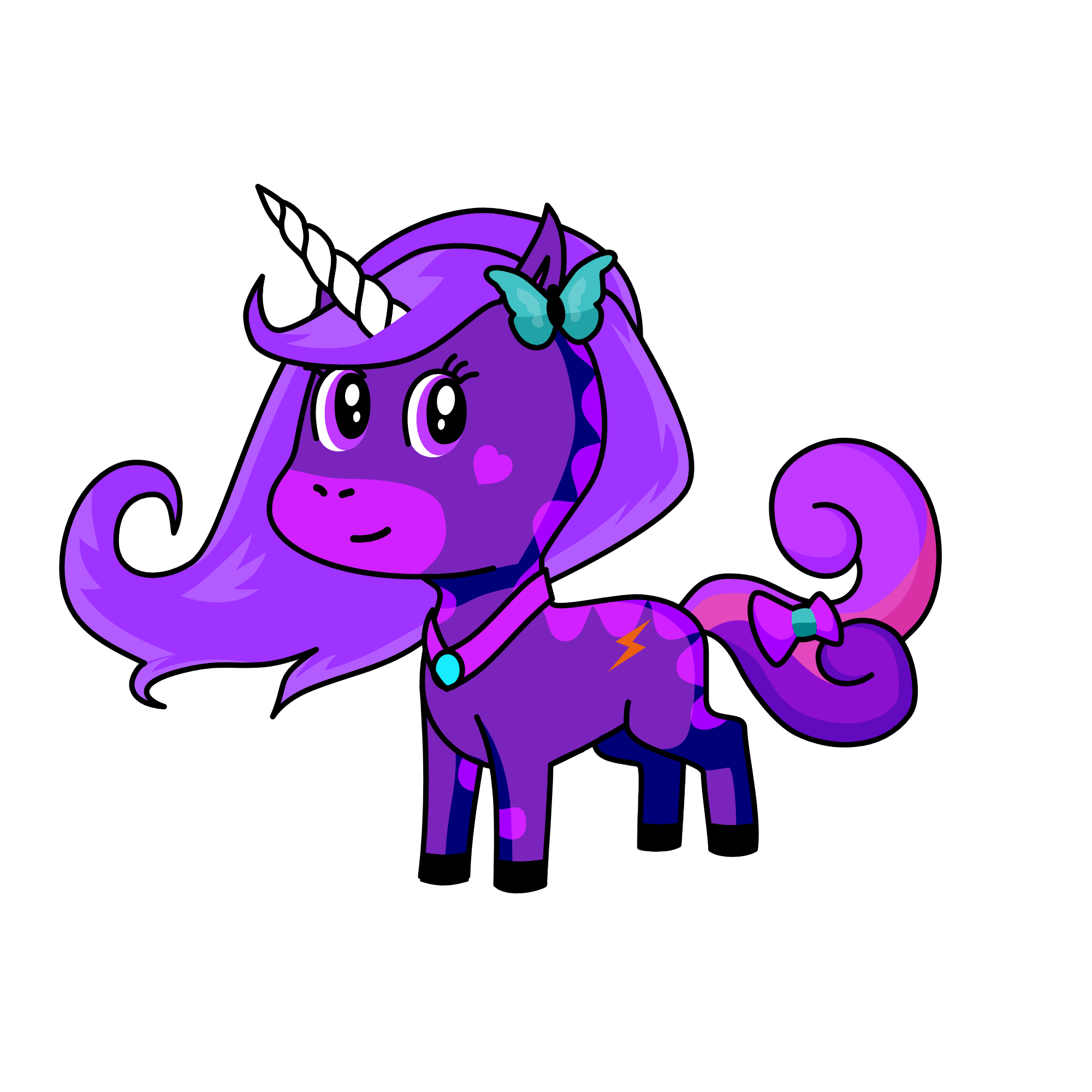 bloomtrix, the unicorn