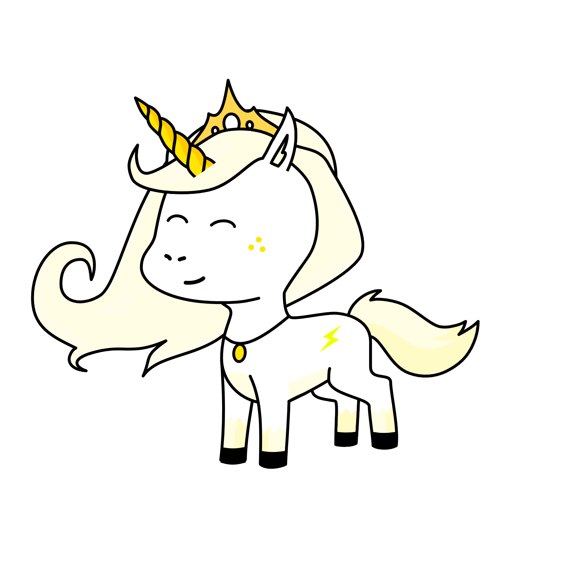 Lime, the unicorn