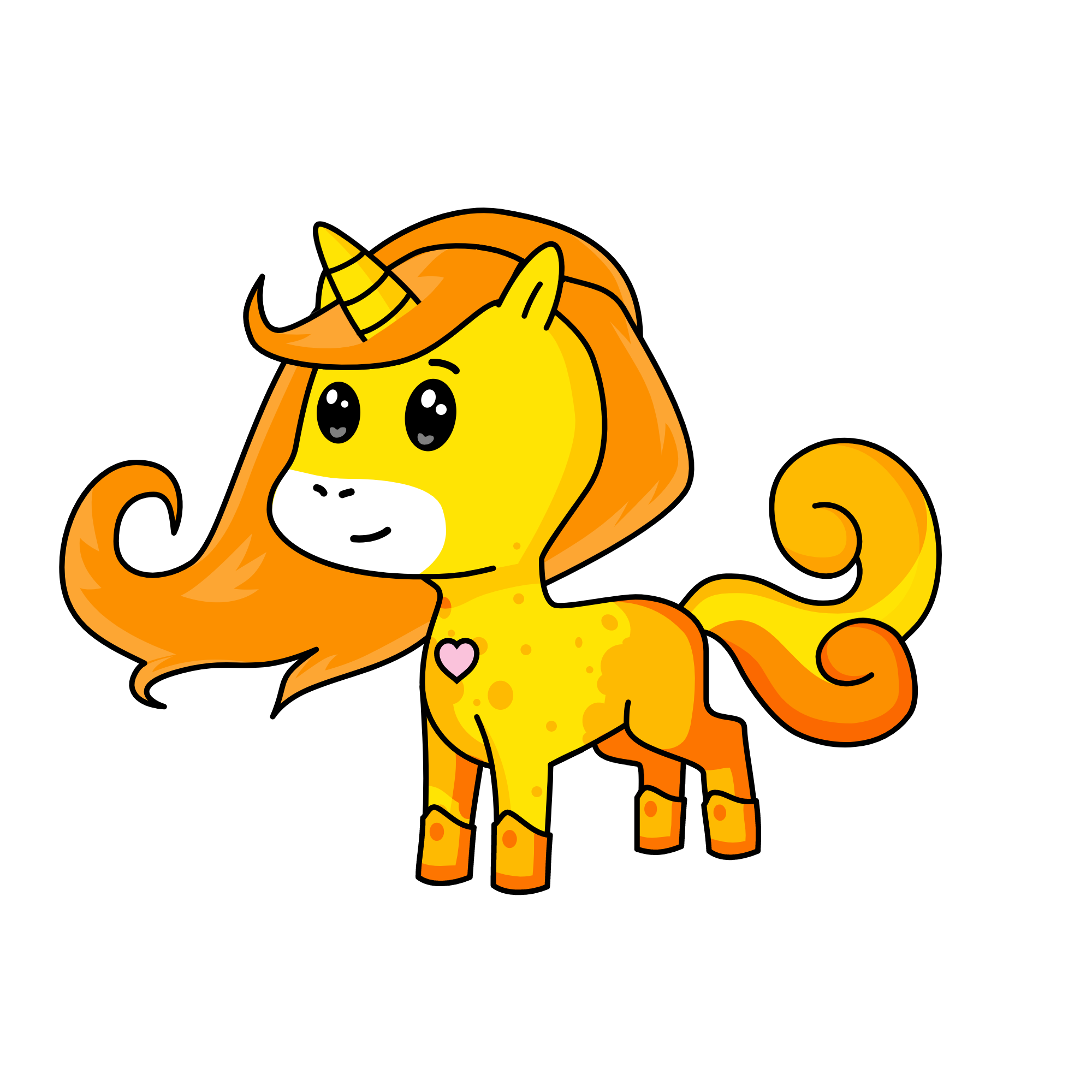 Cheesy, the unicorn
