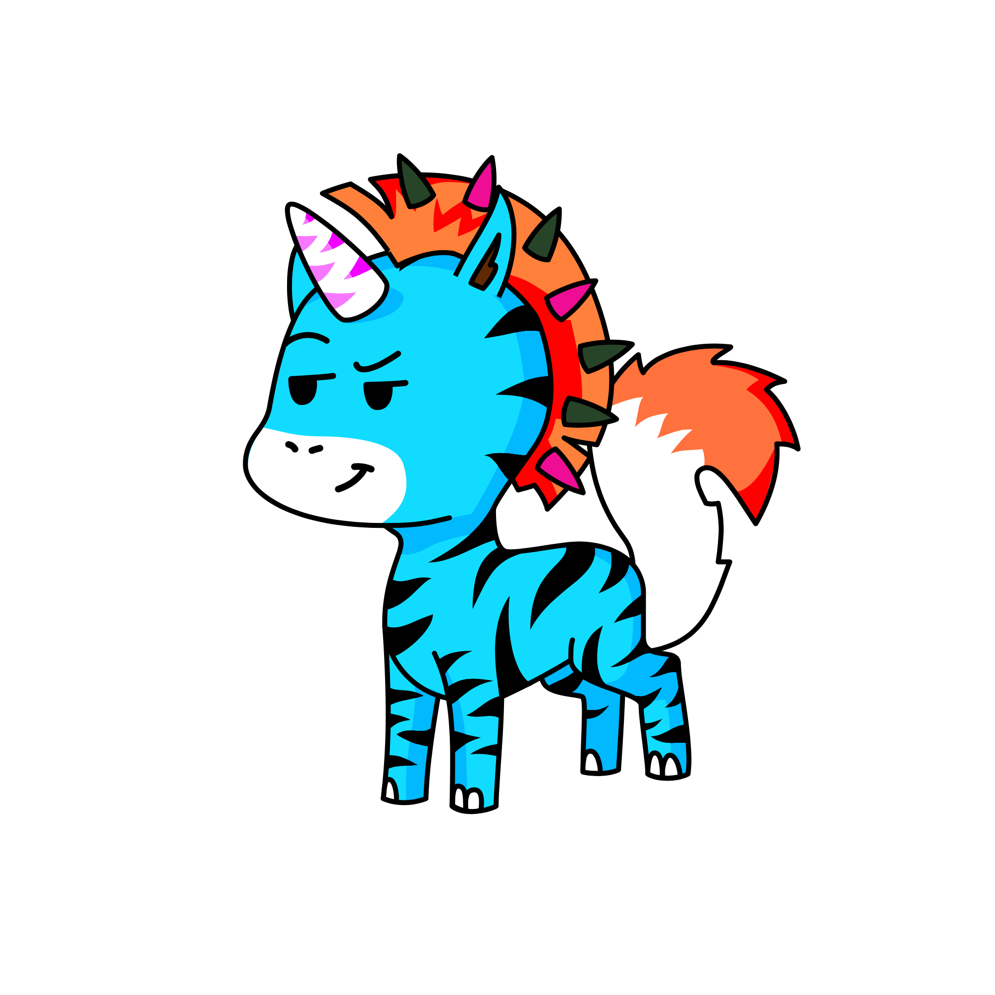my dad made it, the unicorn