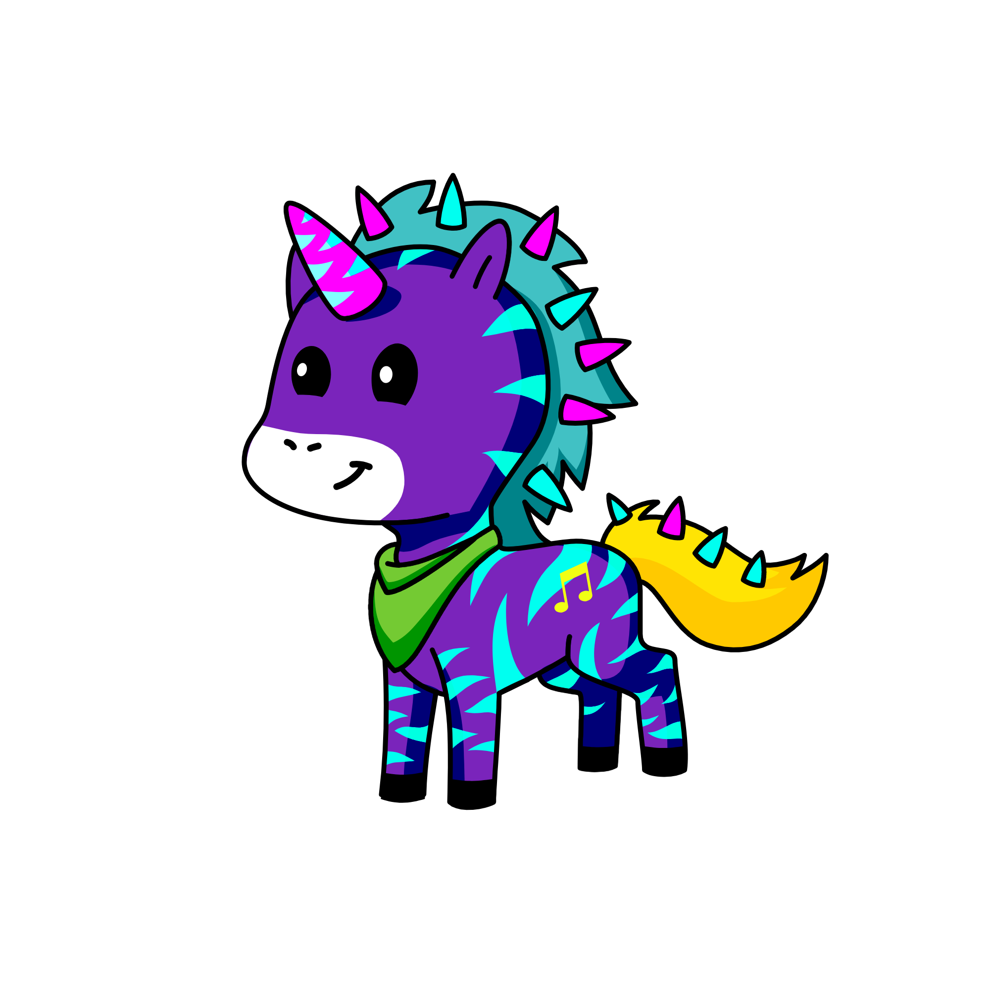 Penguin7887's uni, the unicorn