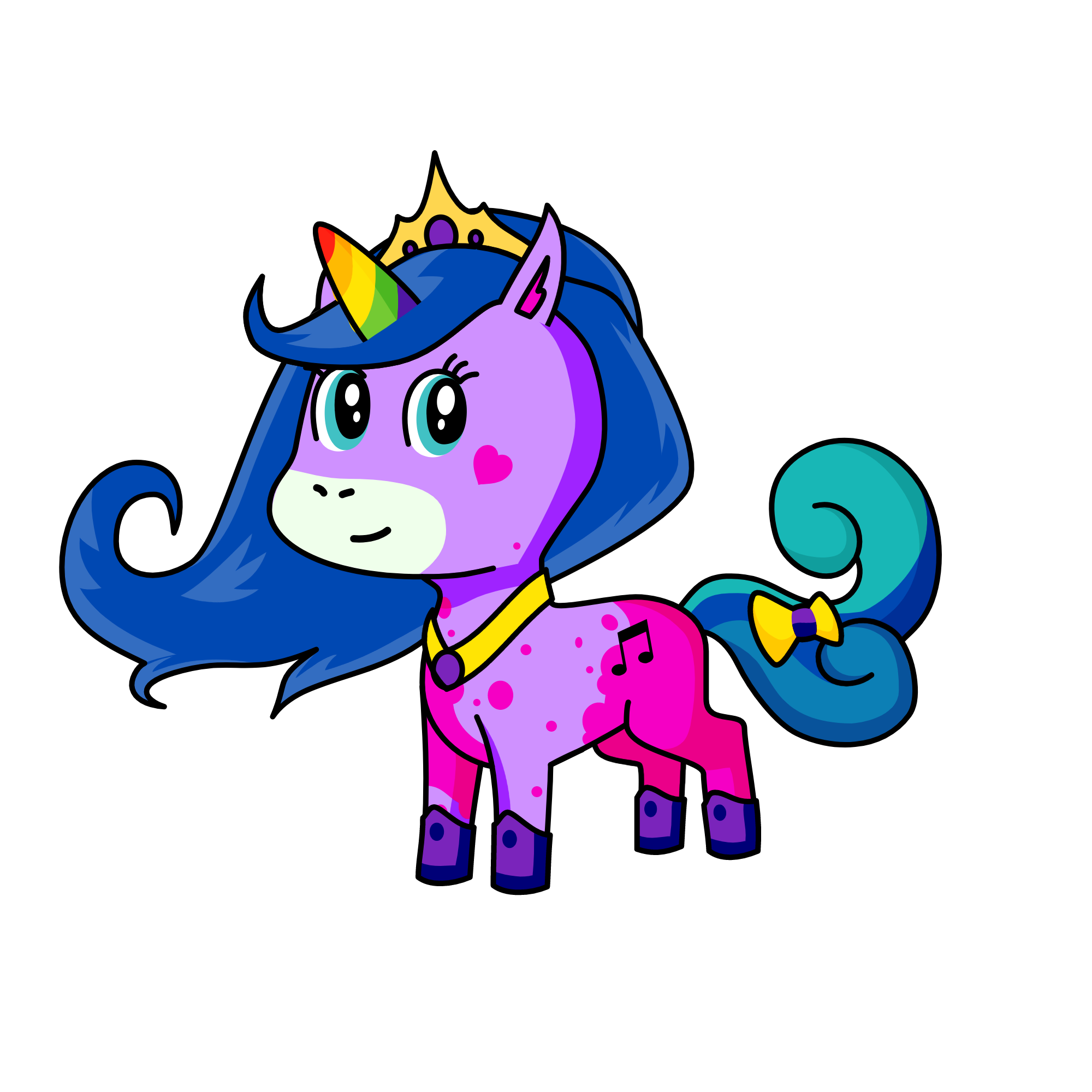 Luna, the unicorn