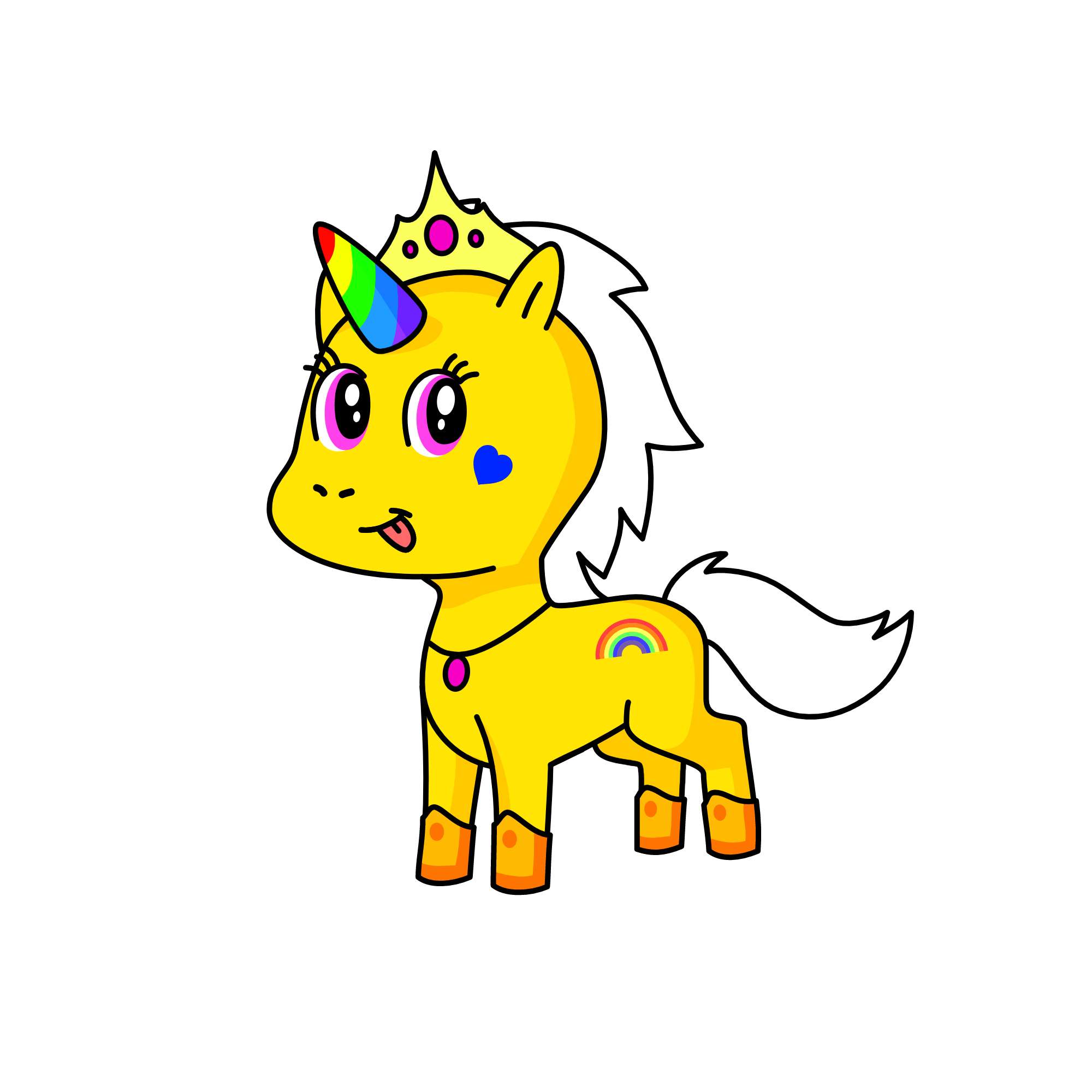 rainbow light, the unicorn