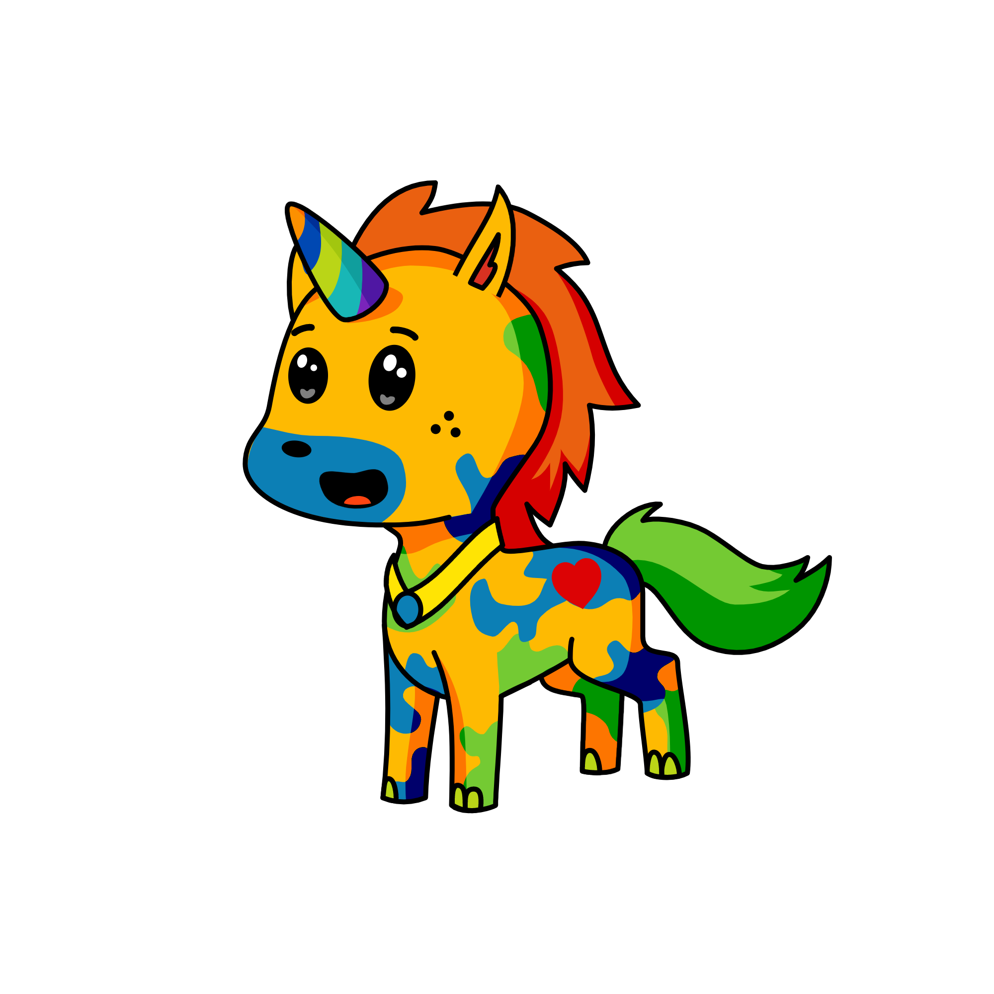 90, the unicorn