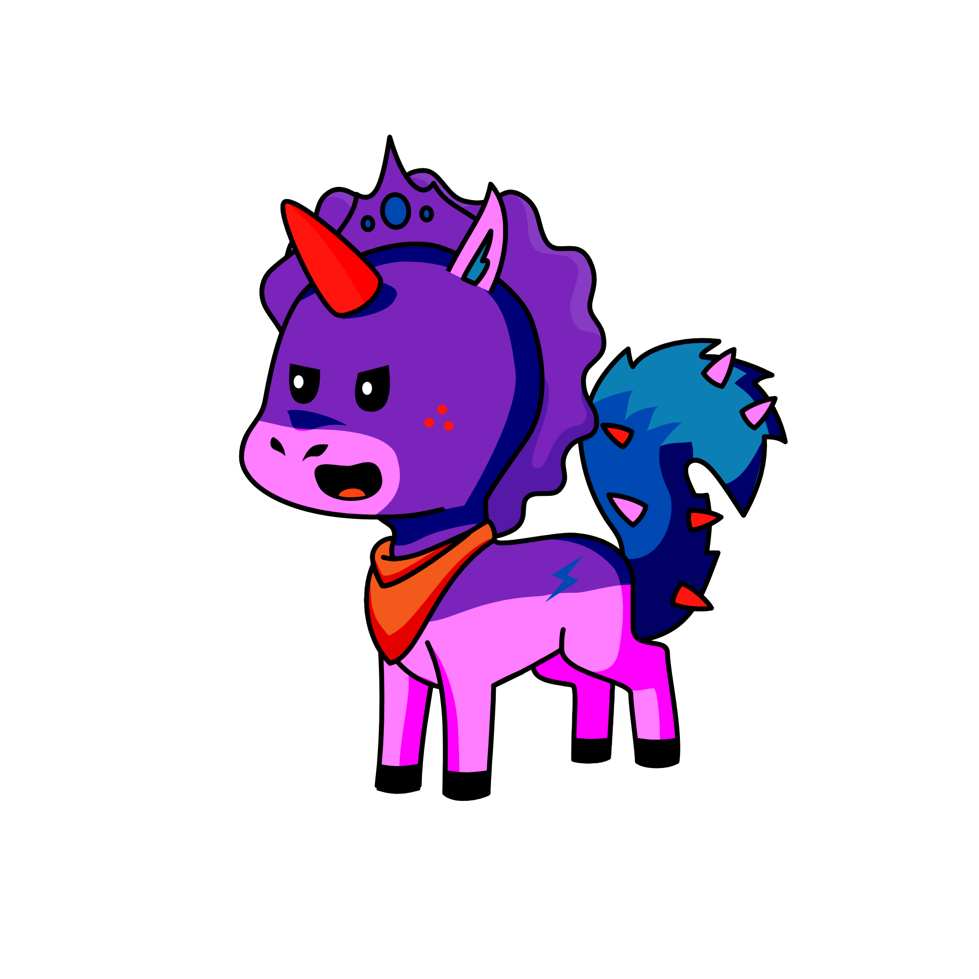 hardly, the unicorn