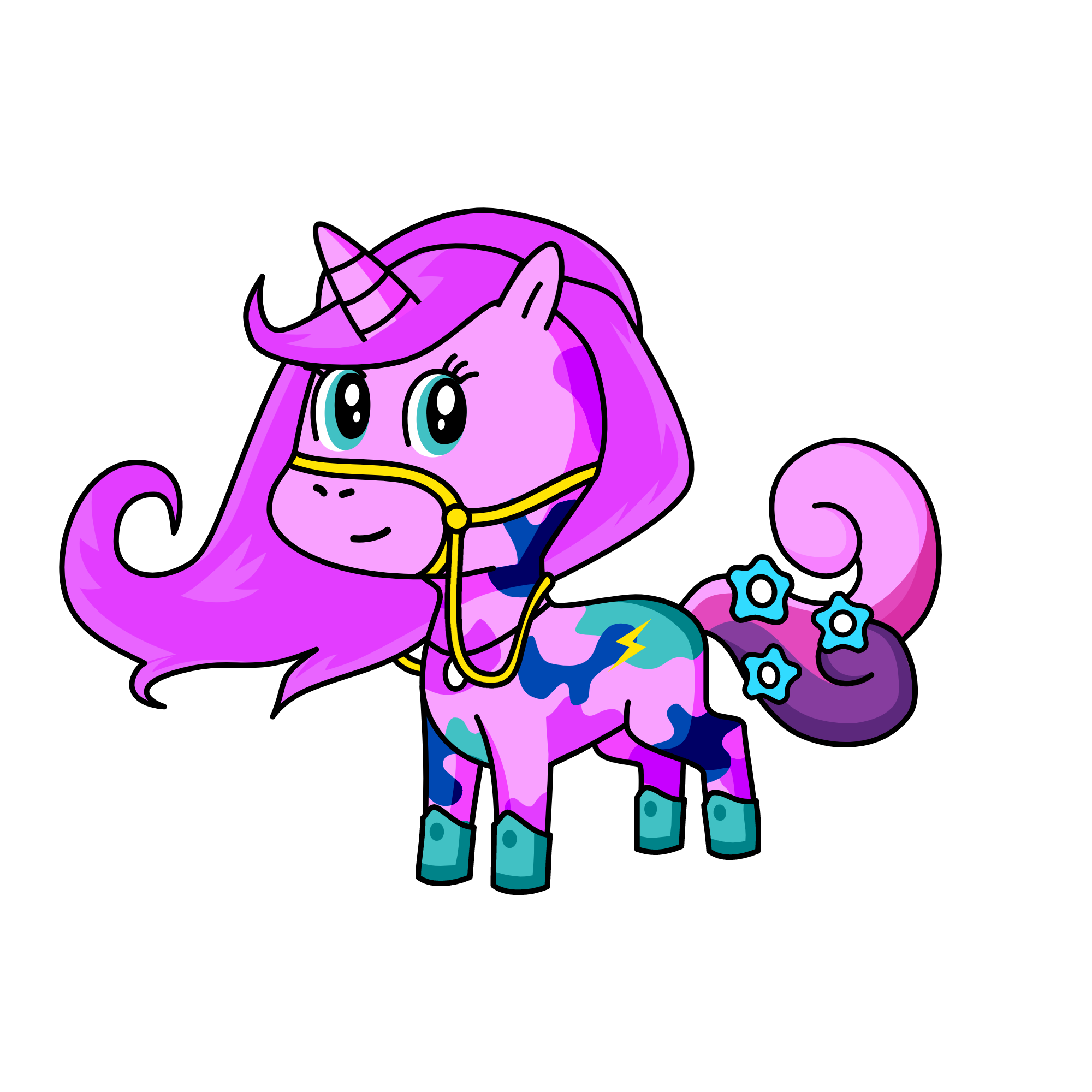 uni girl , the unicorn