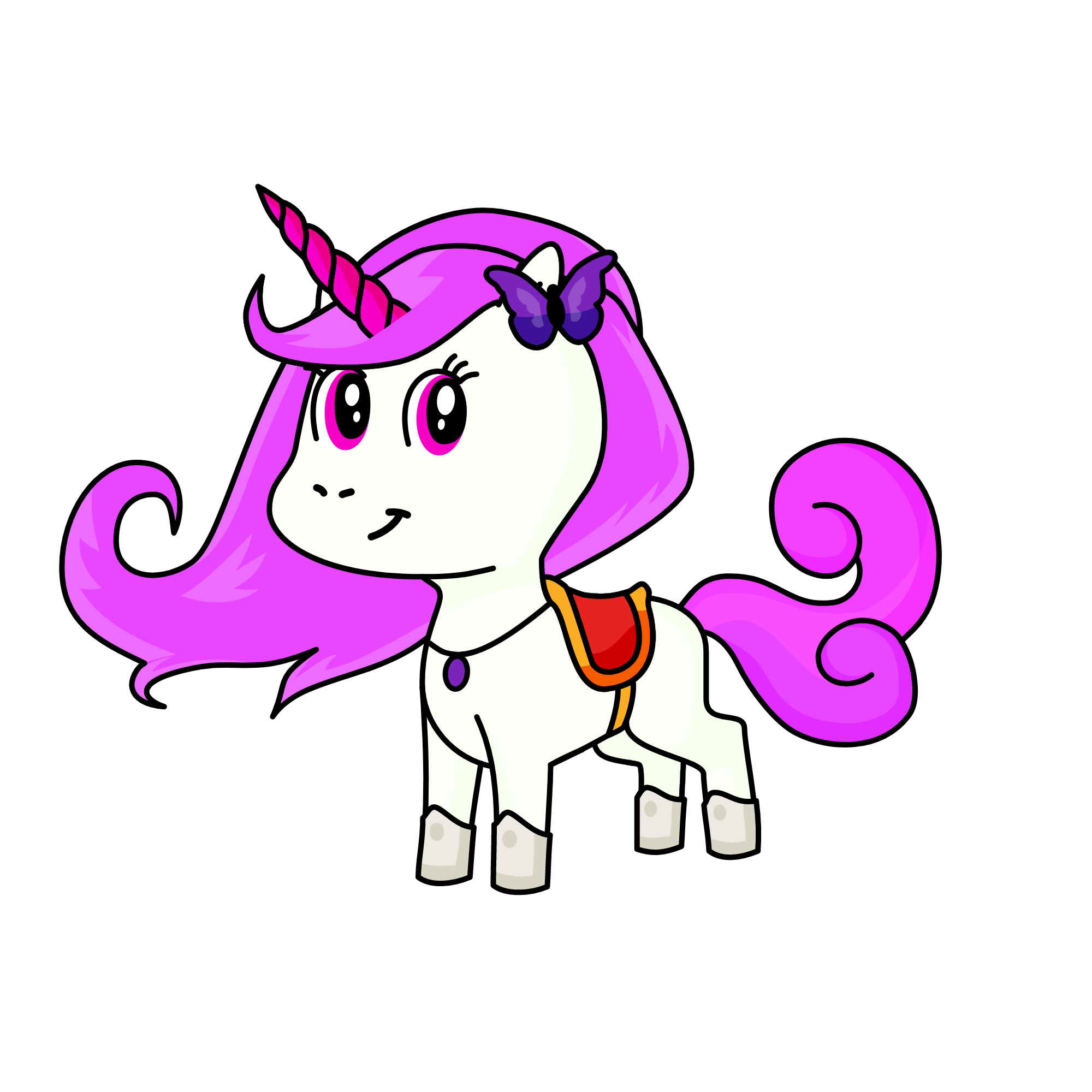 Cristal, the unicorn