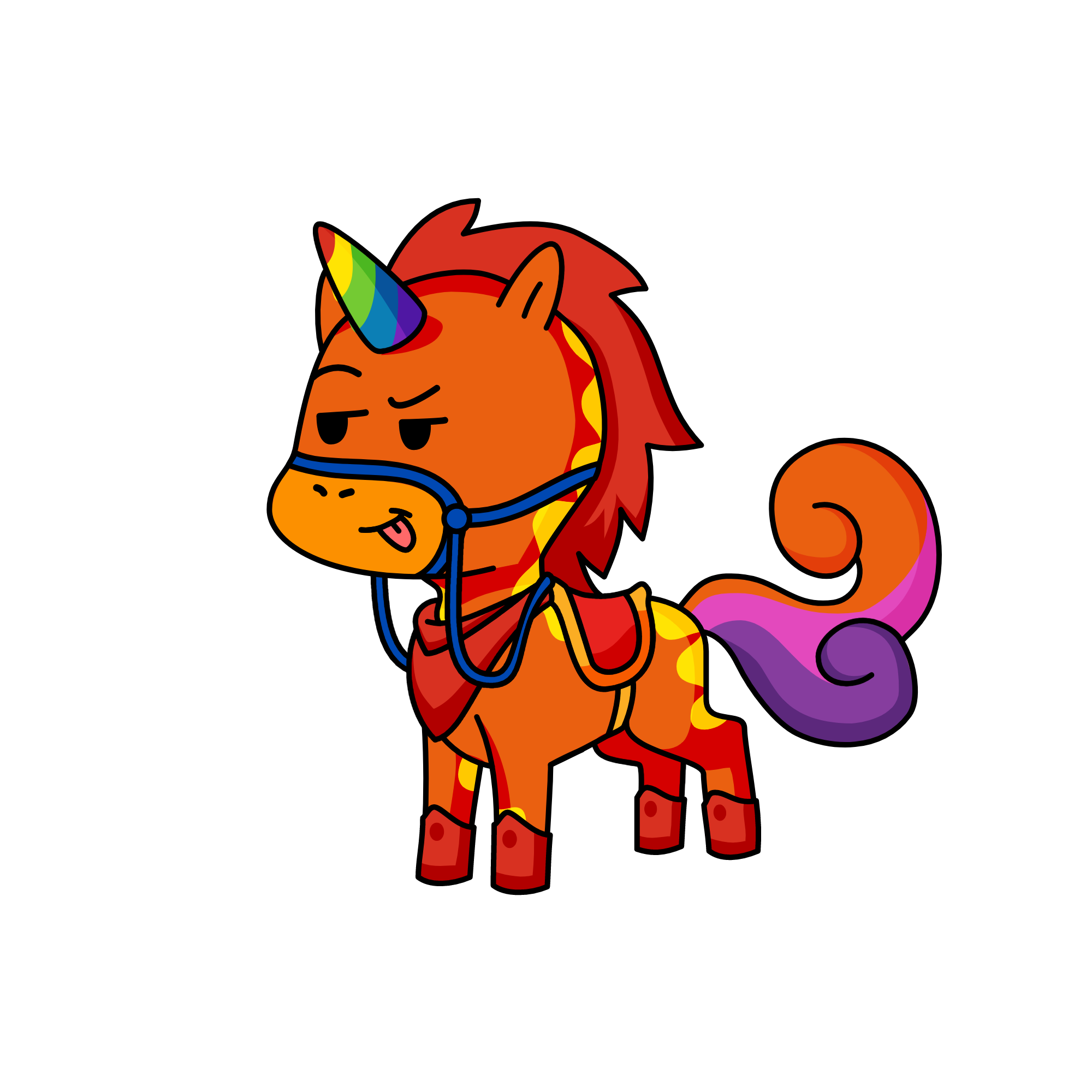 Color, the unicorn