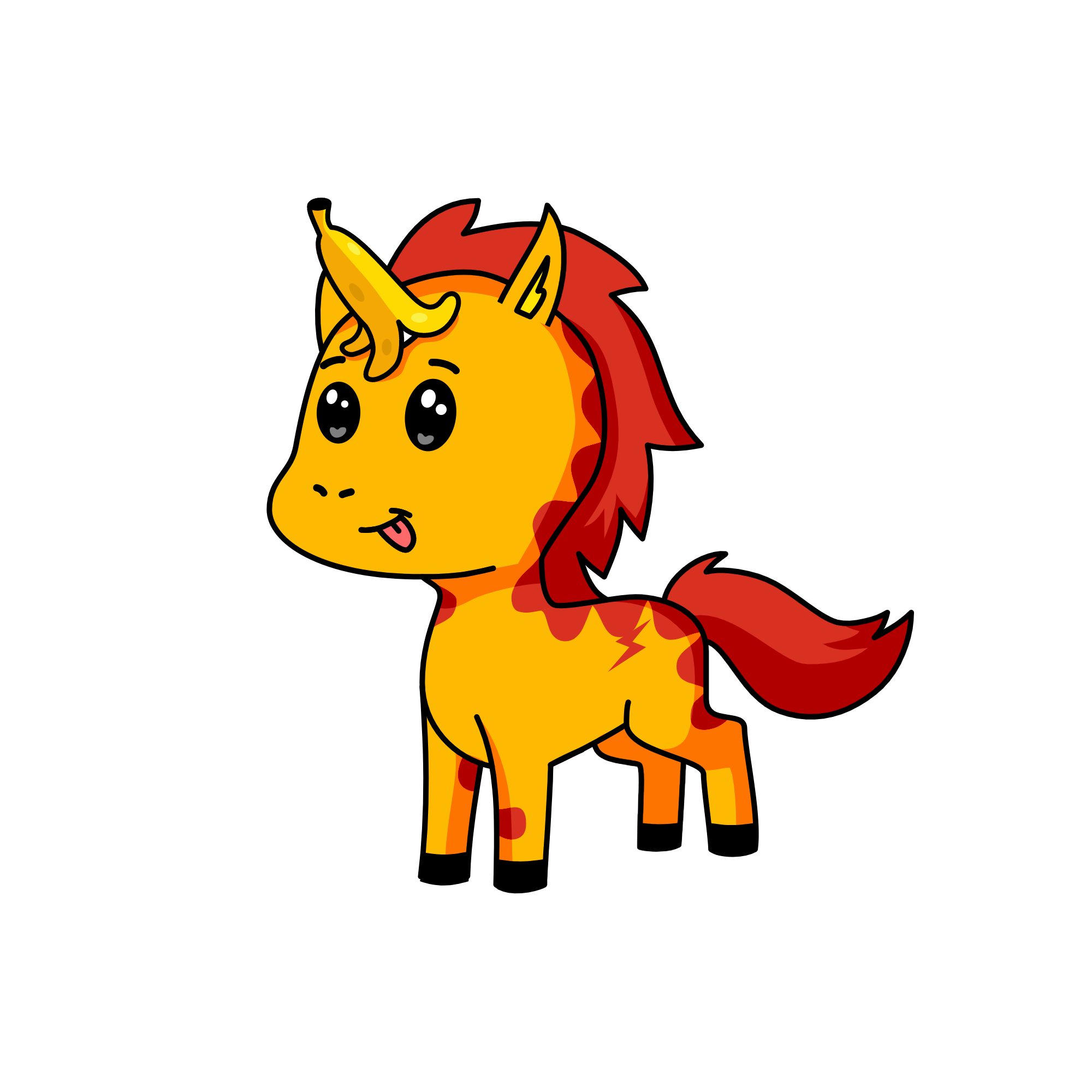 Banana, the unicorn