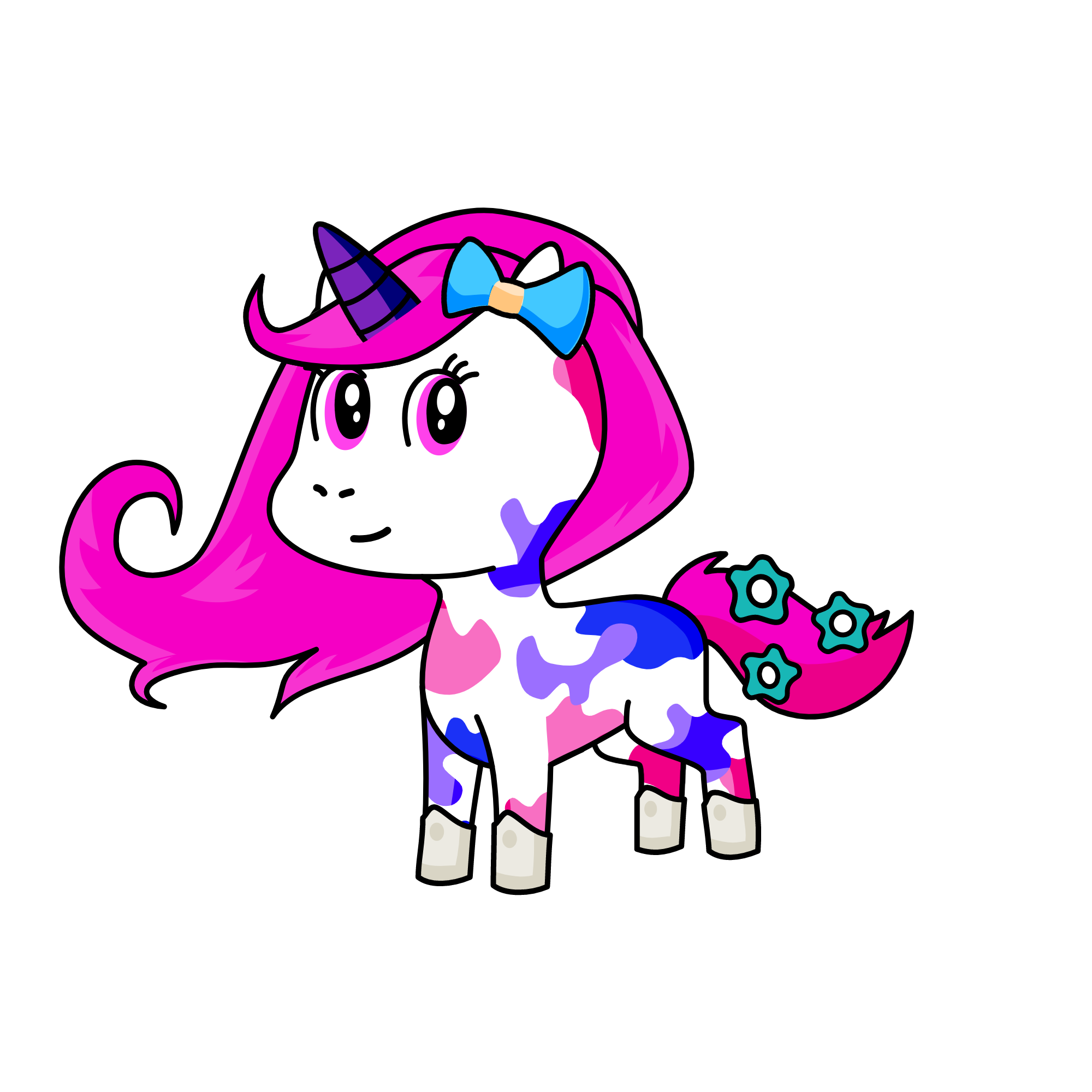 Star Squad Molly, the unicorn