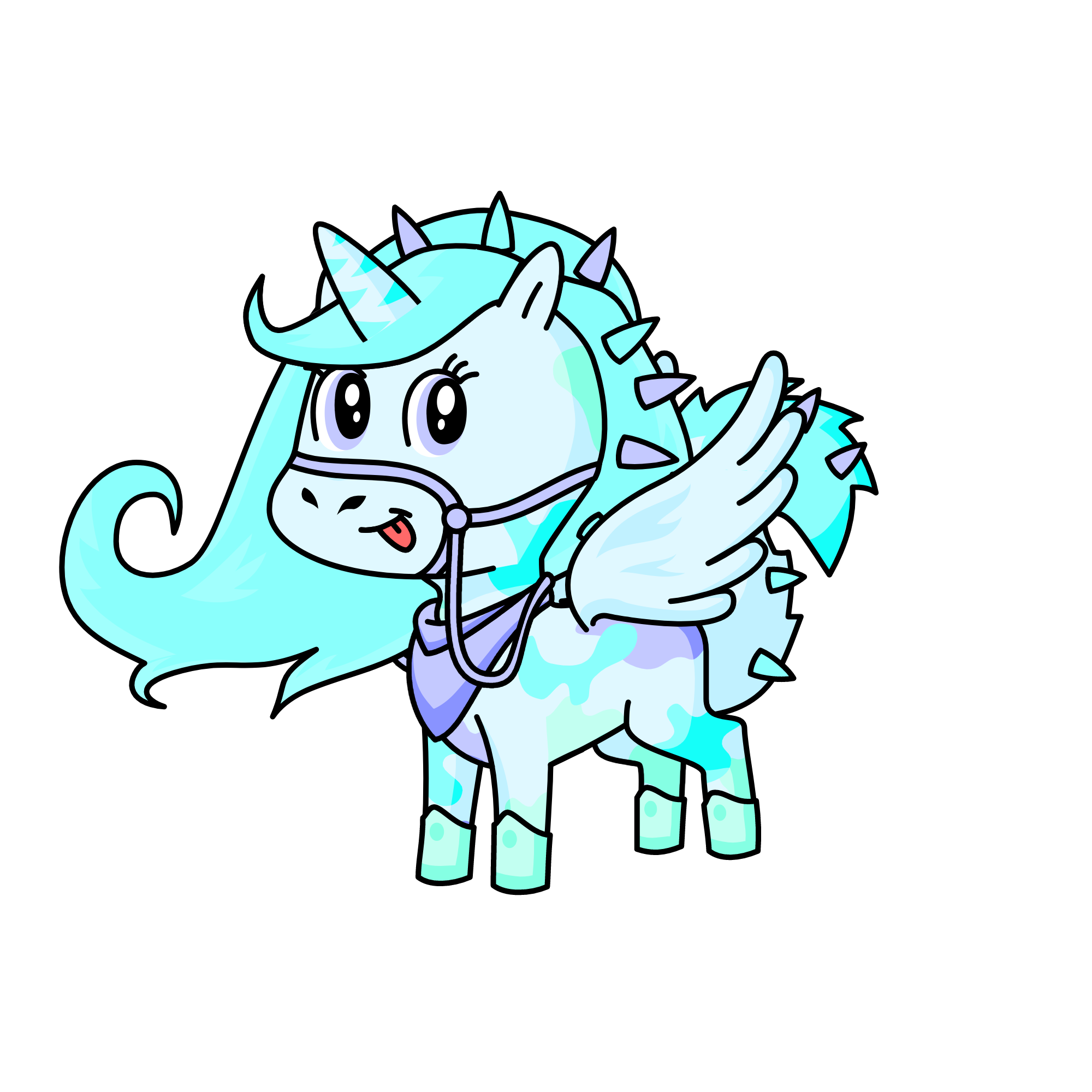 cloud, the unicorn