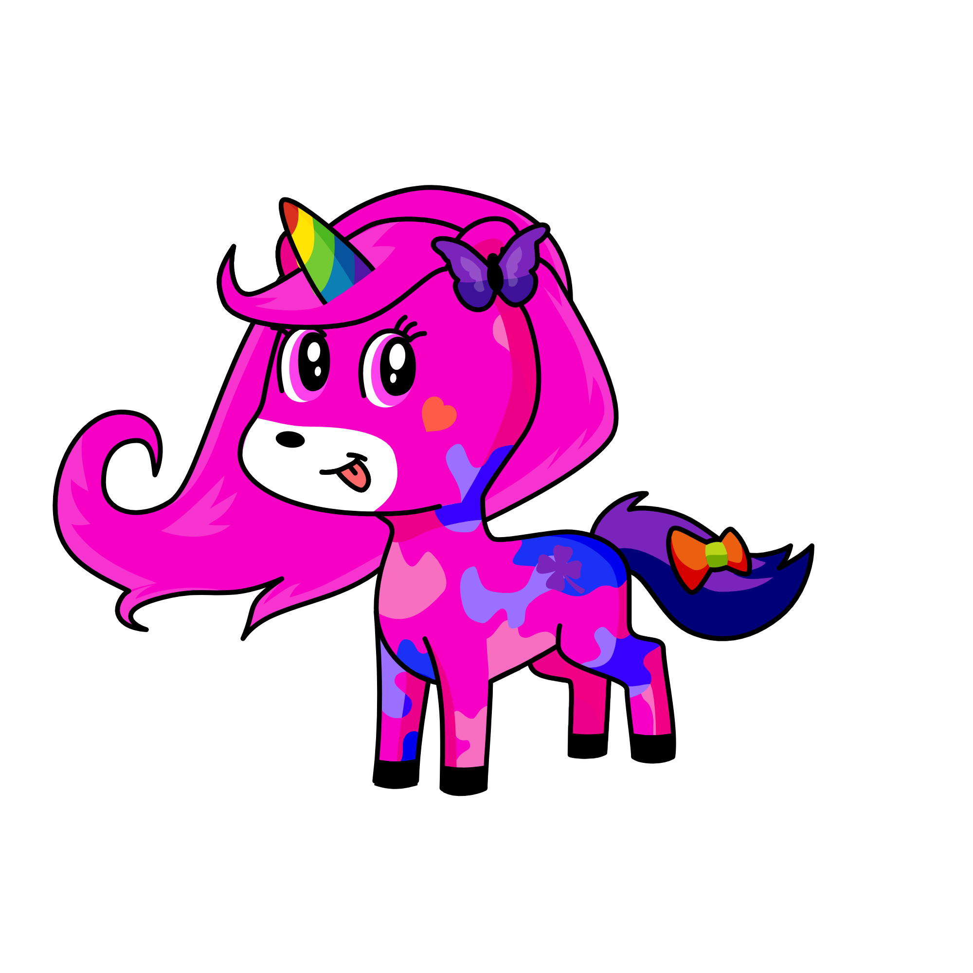 lucky chloe, the unicorn