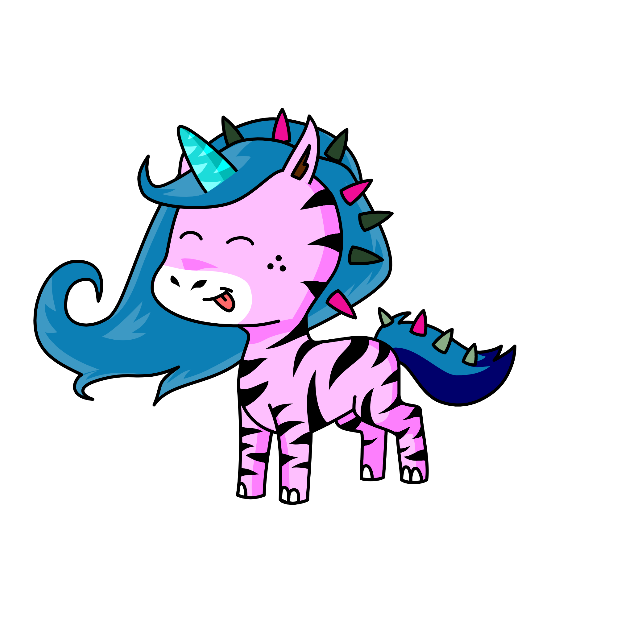Flixy, the unicorn