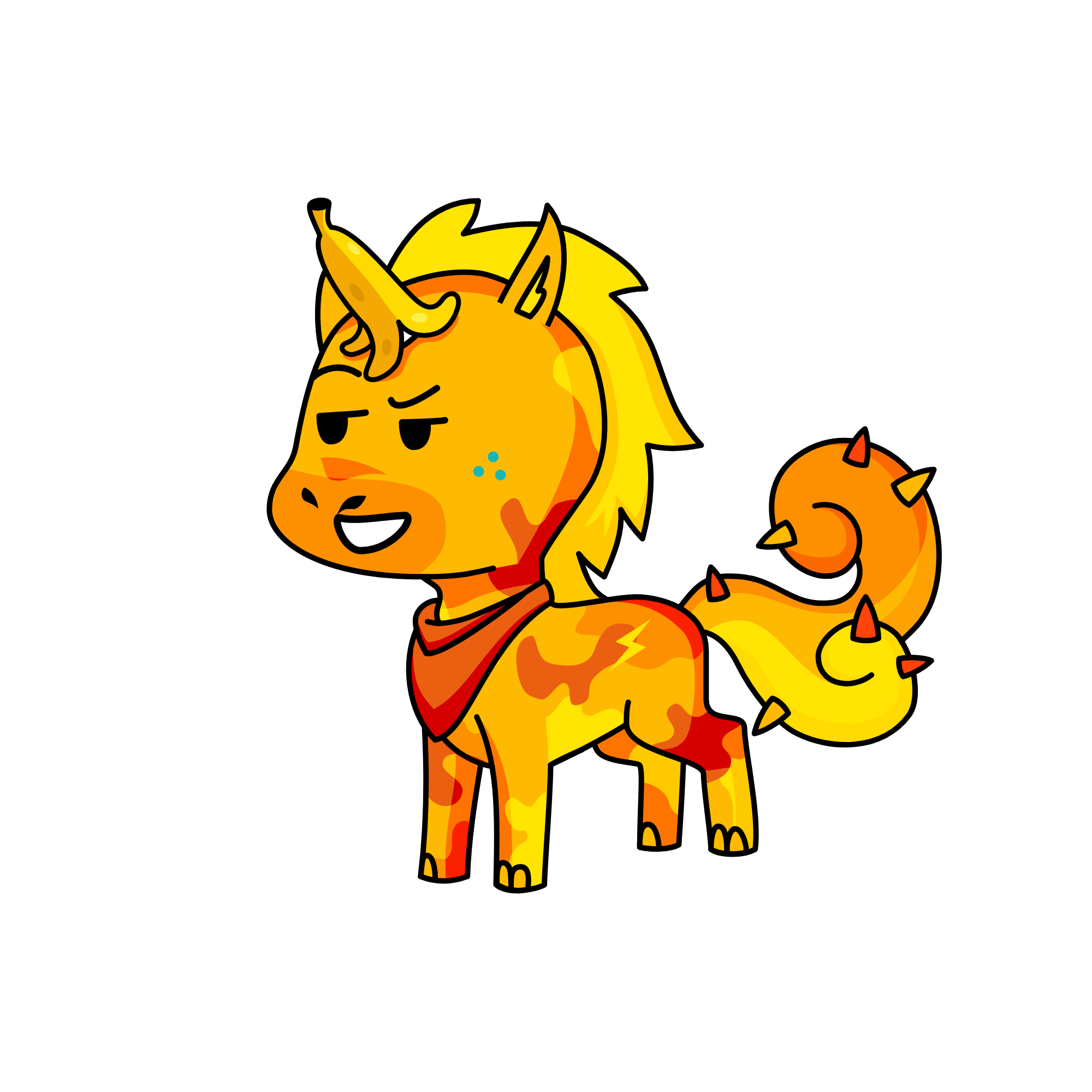 Banana King, the unicorn