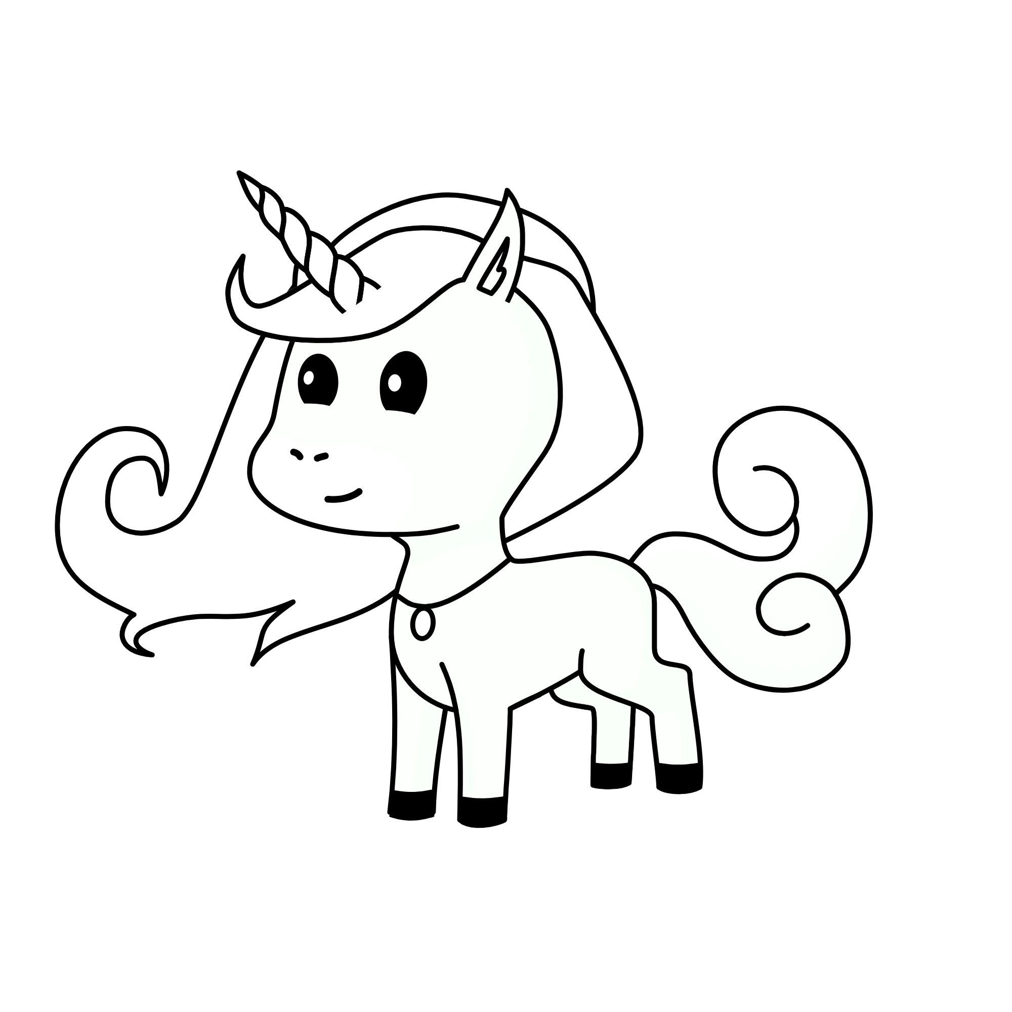 Canvas, the unicorn