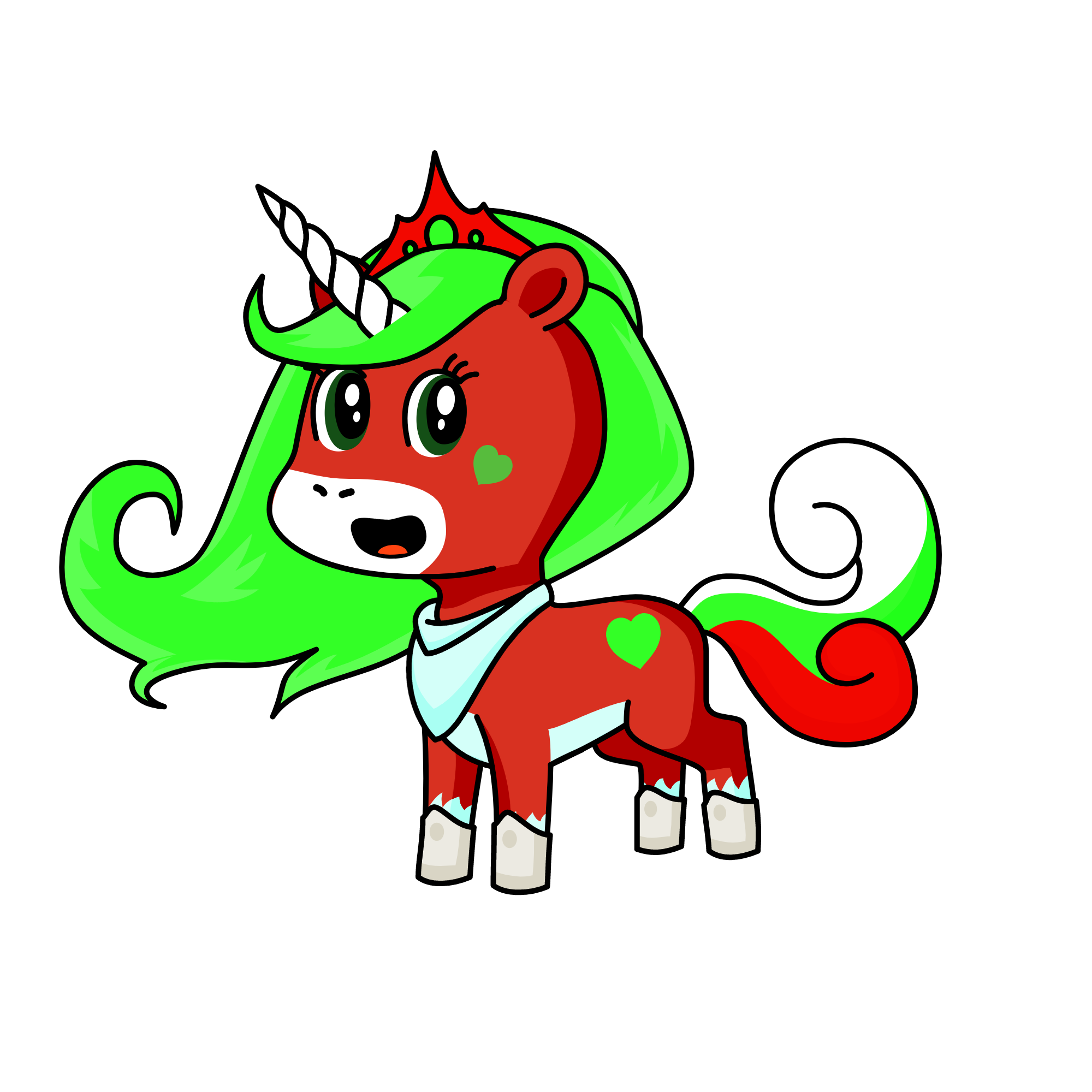Sprinkles, the unicorn