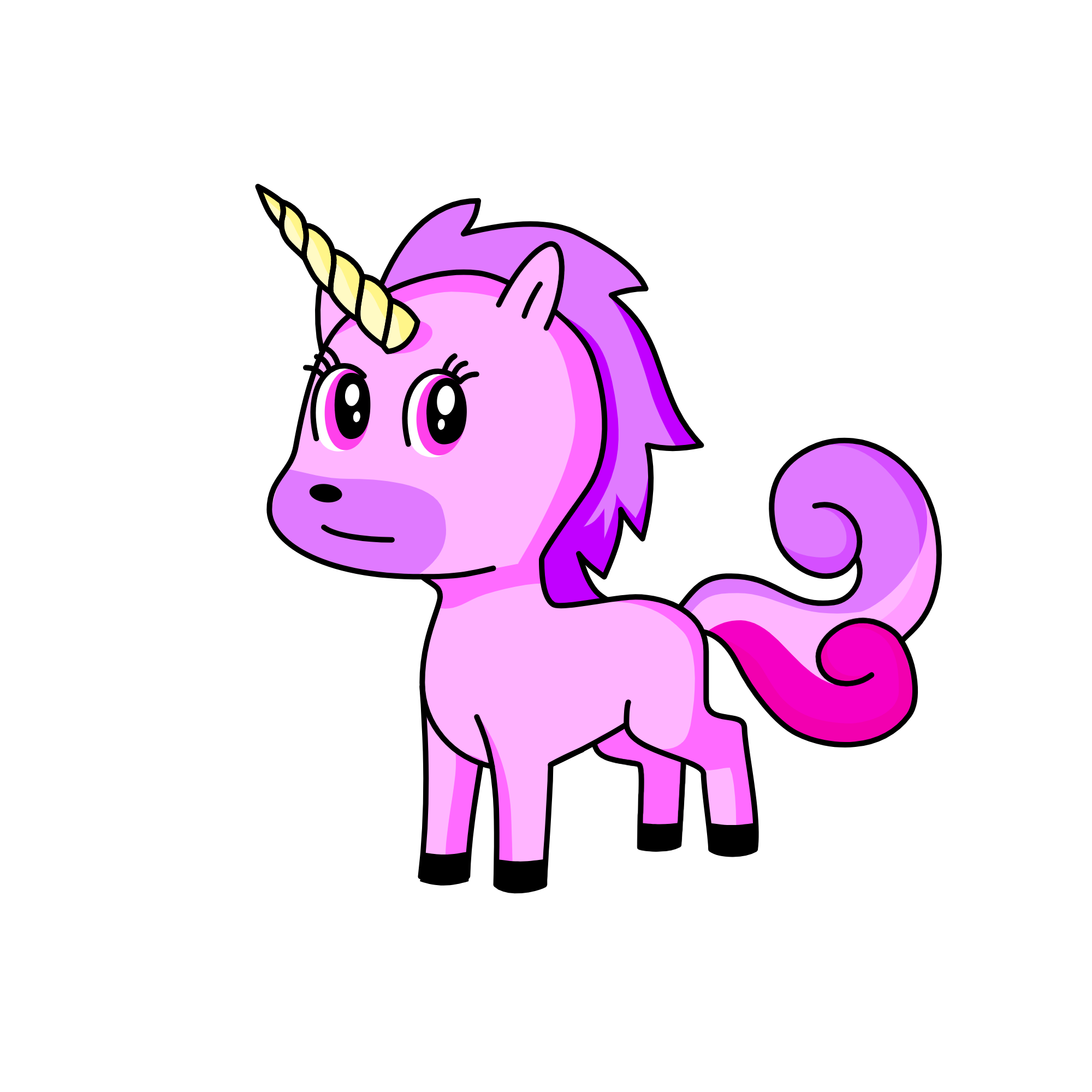 Pinkie Pie, the unicorn