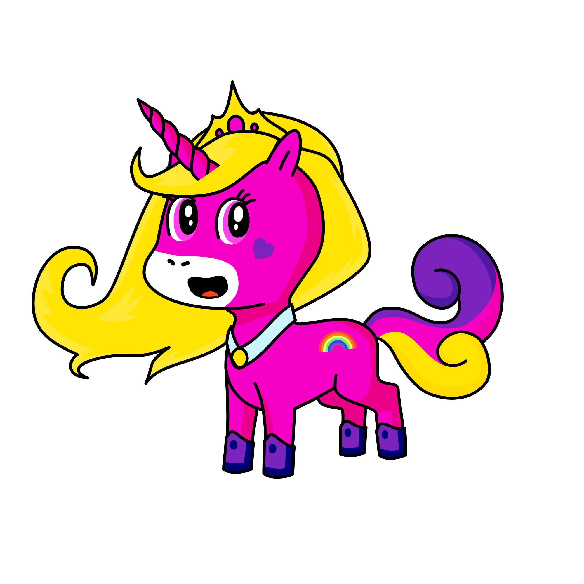 Gisel, the unicorn