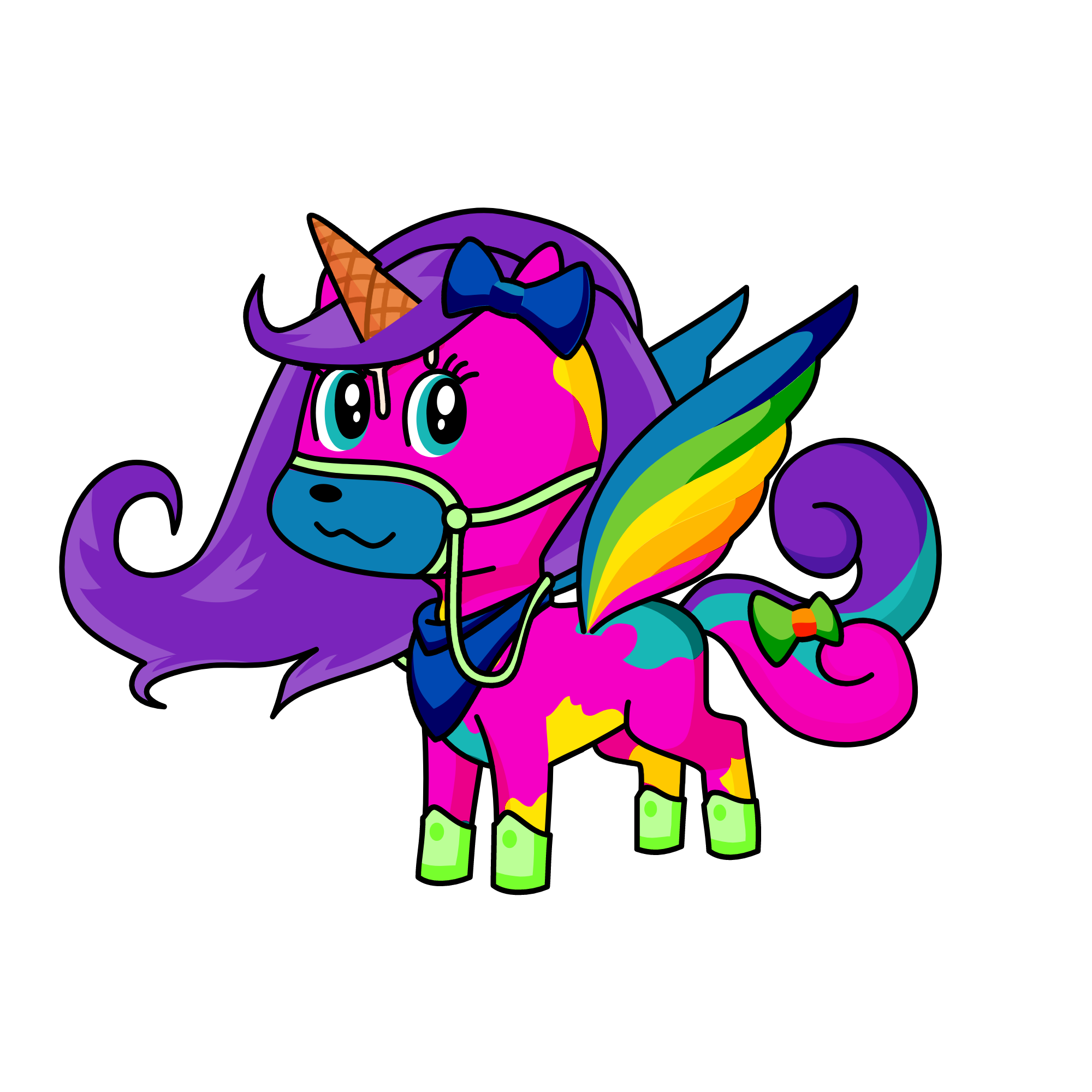 Princess Ice Cream, the unicorn