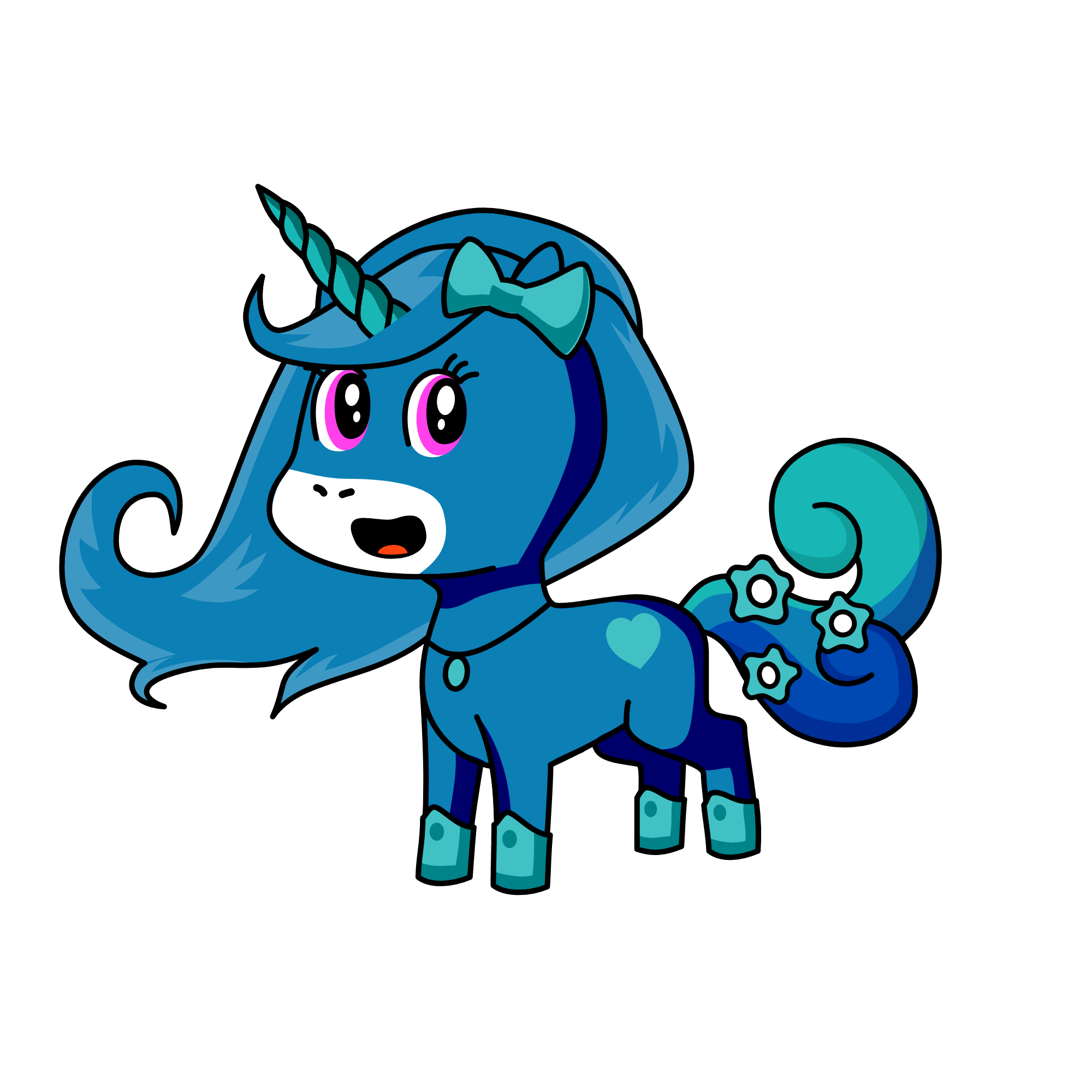 Copito, the unicorn