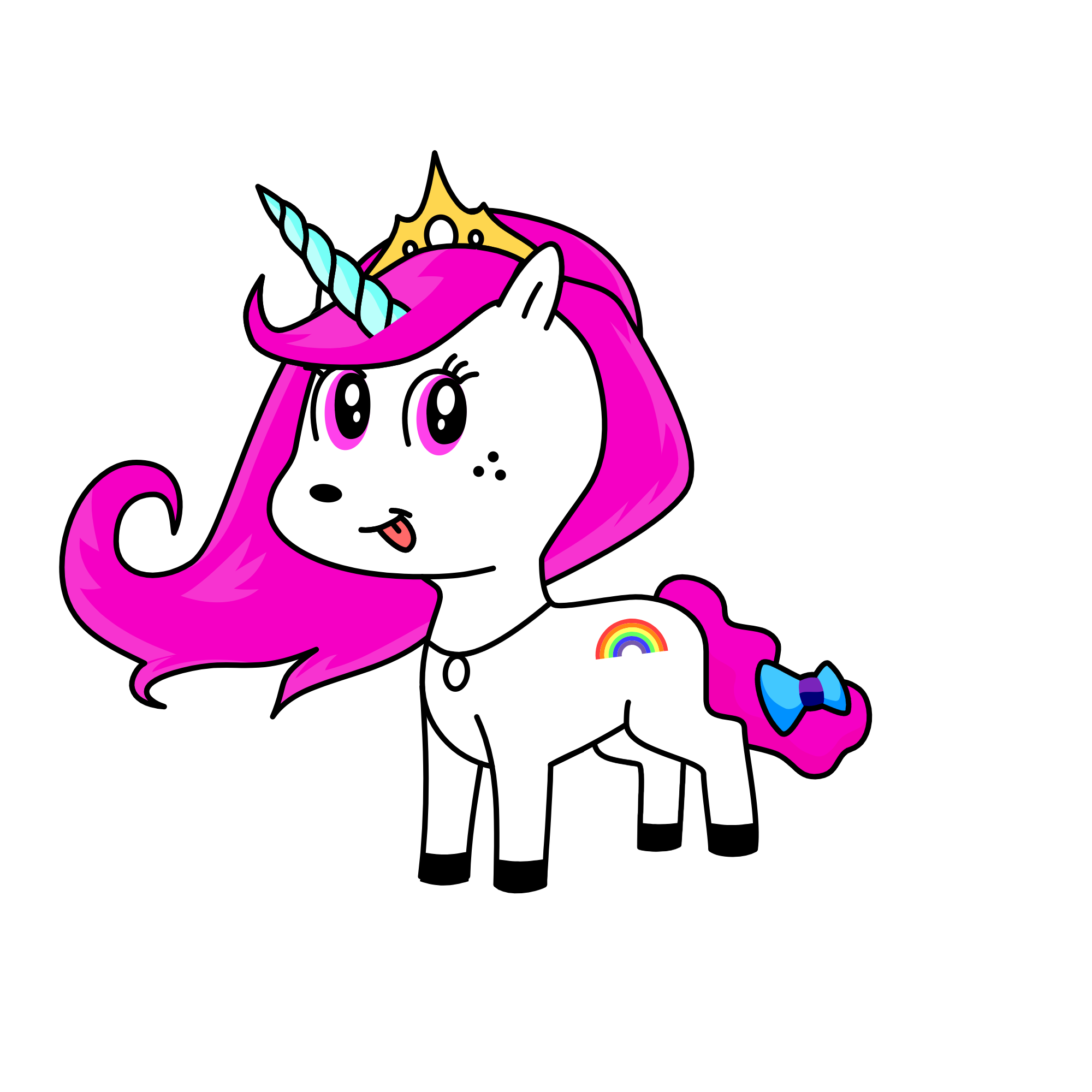 Iceysnow, the unicorn
