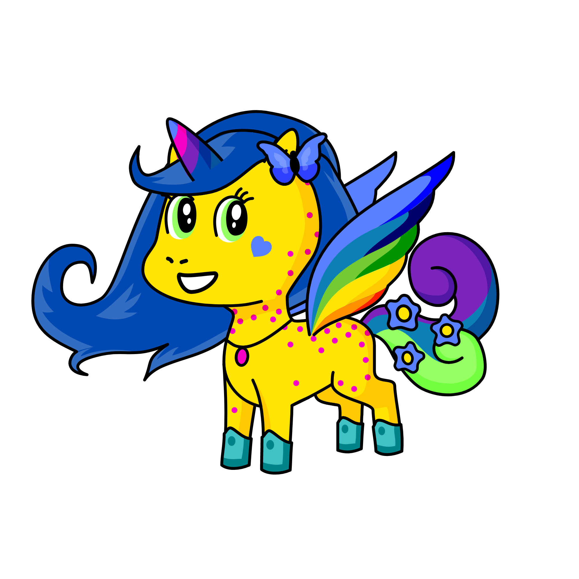 arcobrilhante, the unicorn