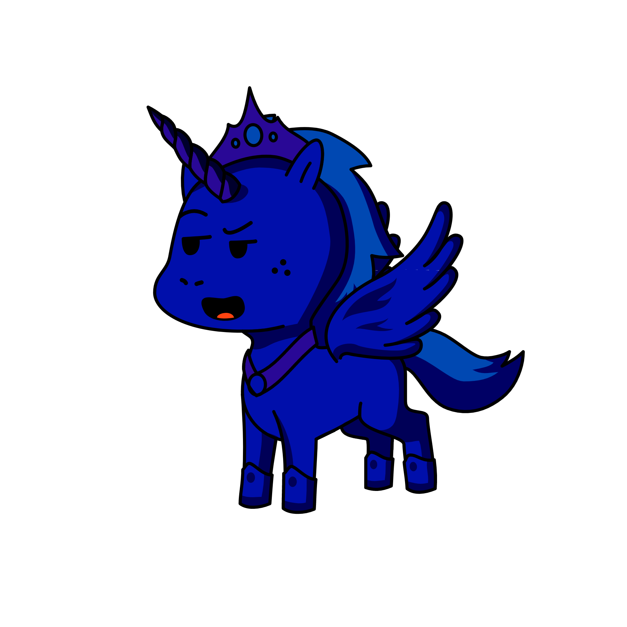 King Cosmo, the unicorn