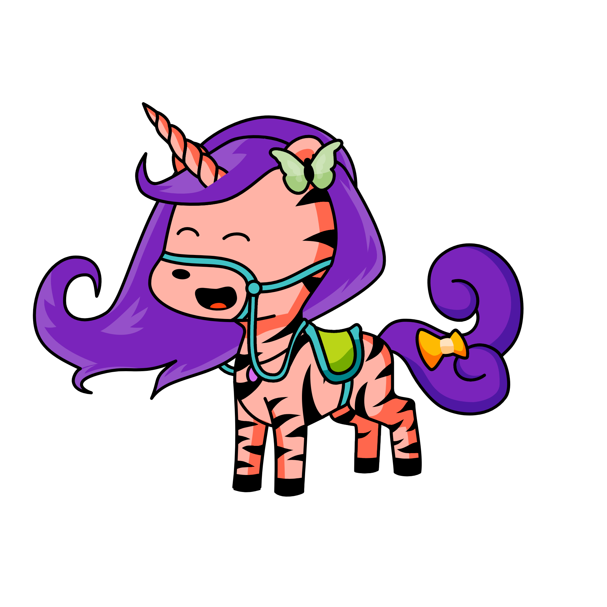 Selene, the unicorn