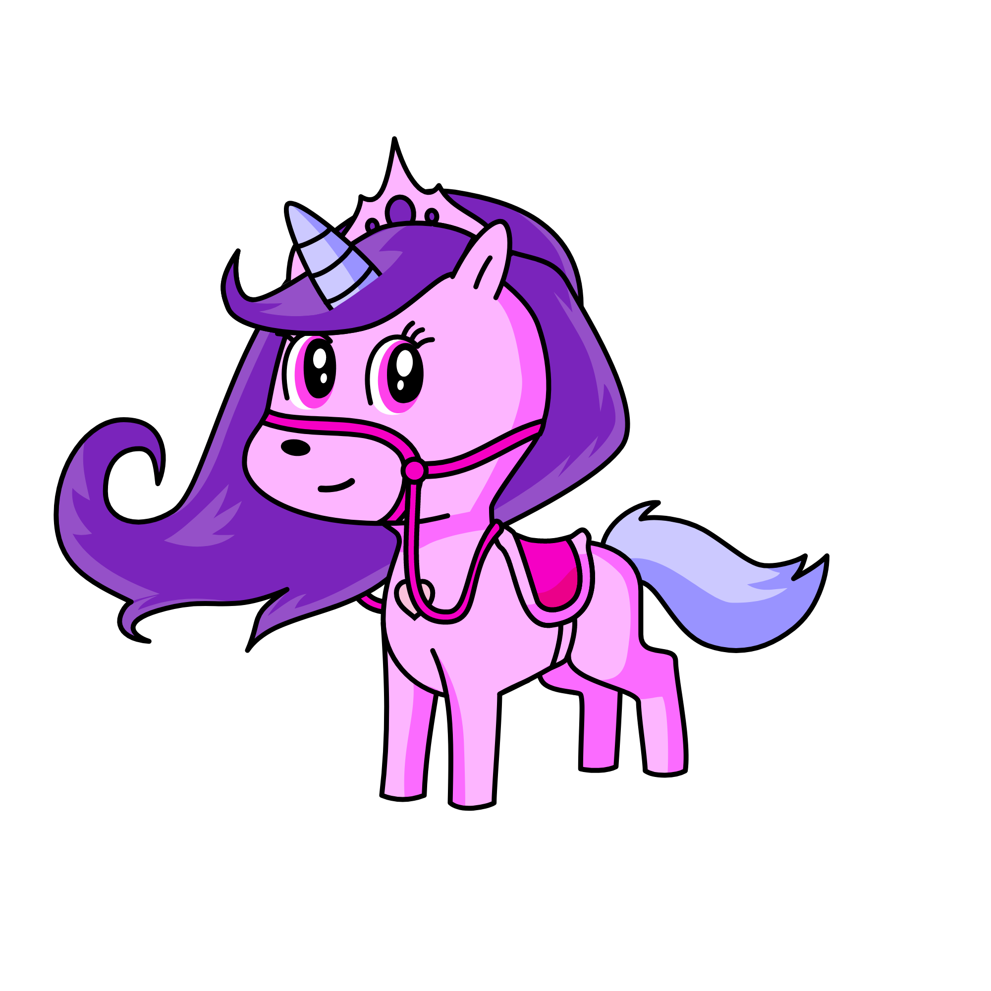 Princelia, the unicorn