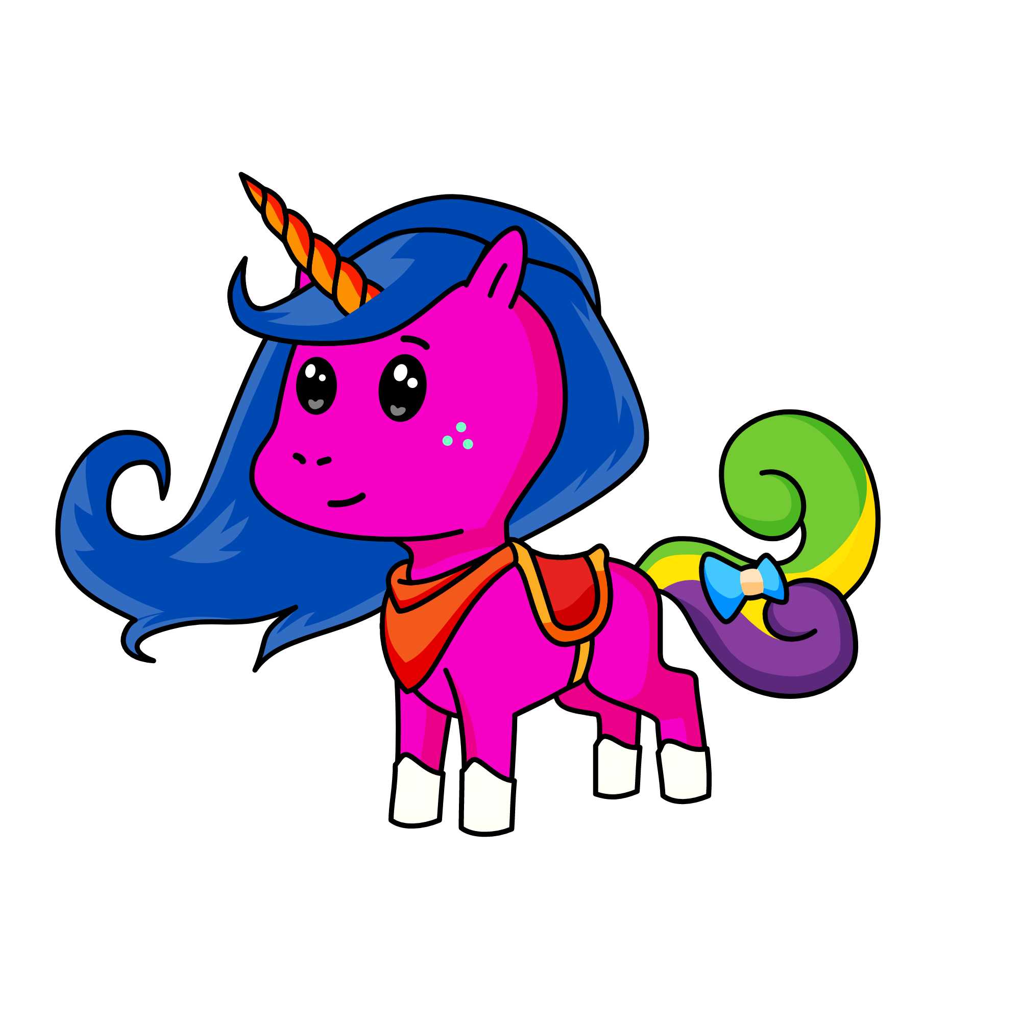 Unicorneto, the unicorn
