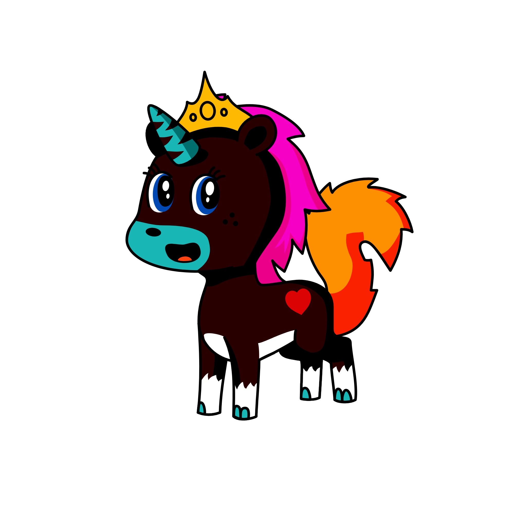 nothing, the unicorn