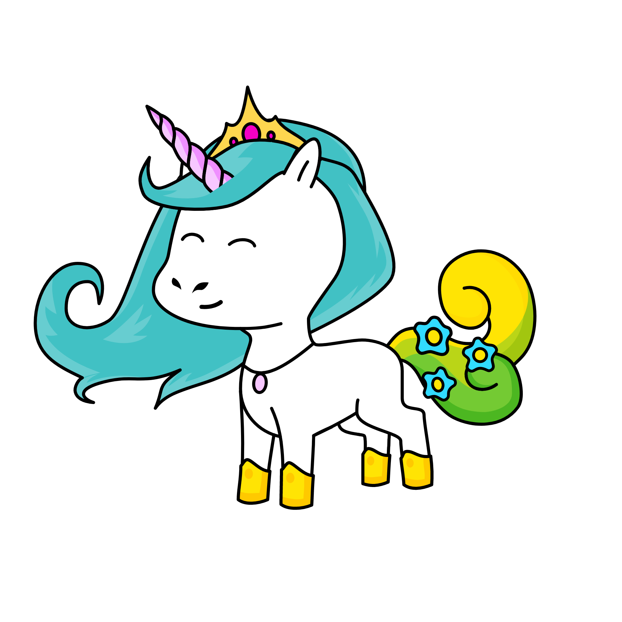 Natura, the unicorn