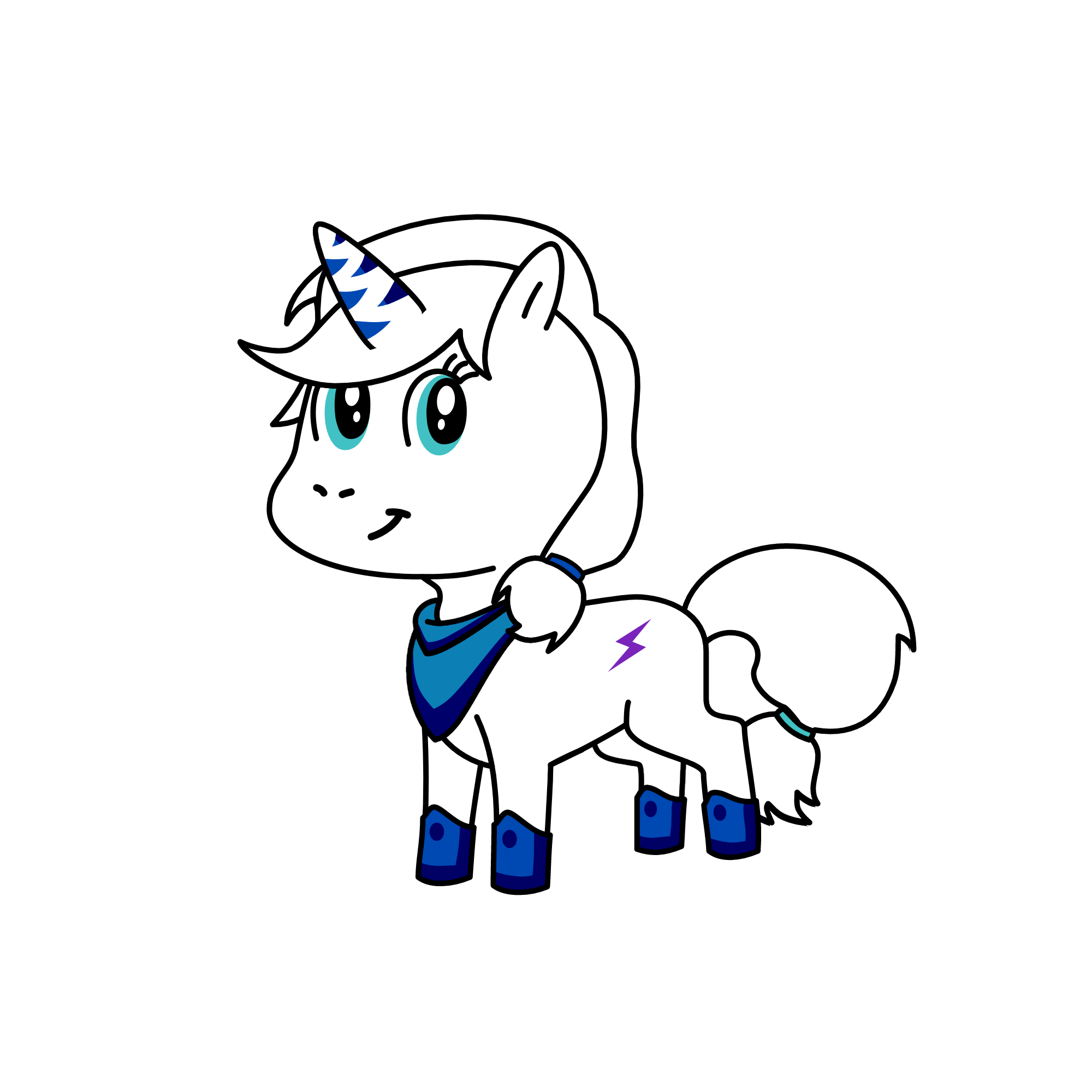 Snowranger, the unicorn