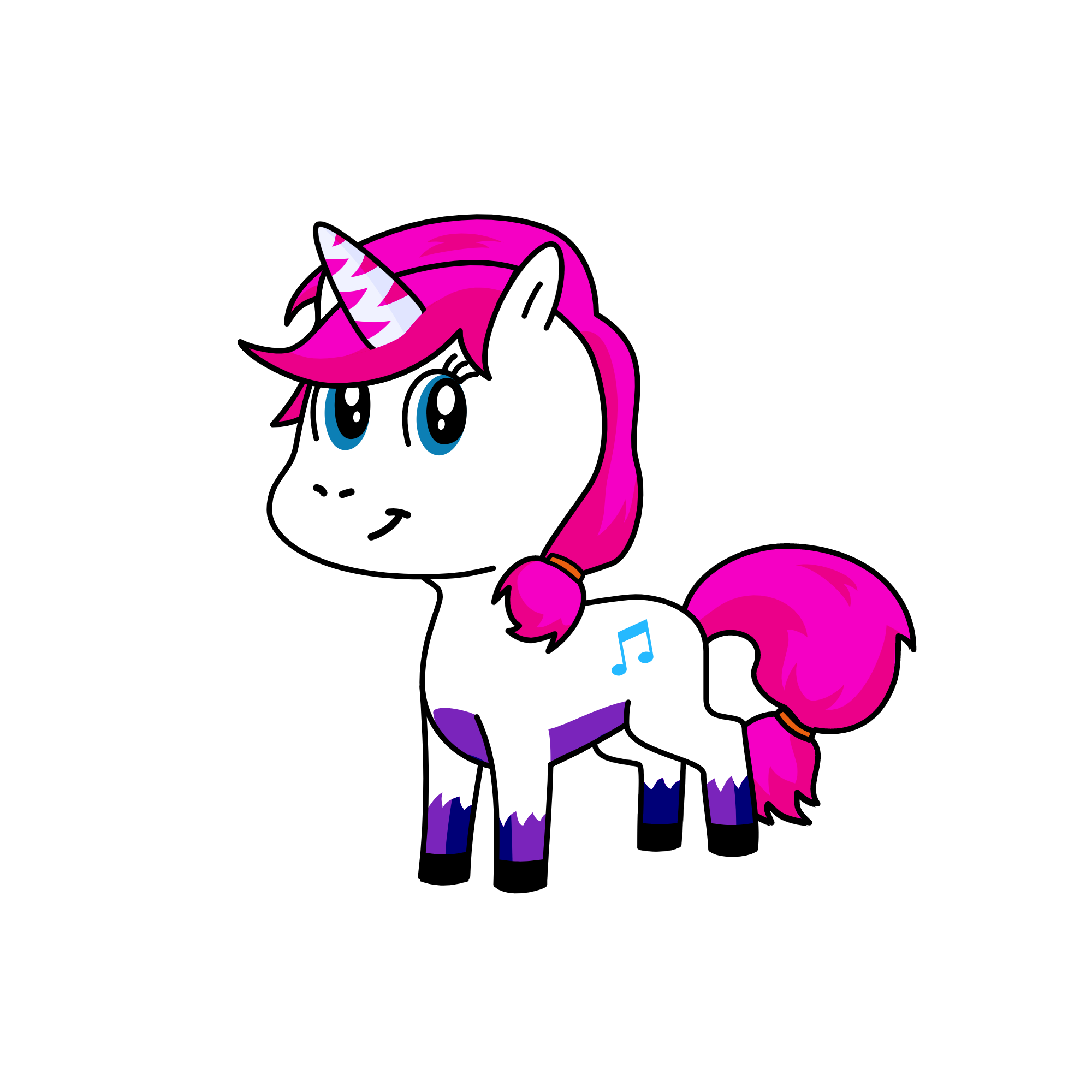 DJ, the unicorn
