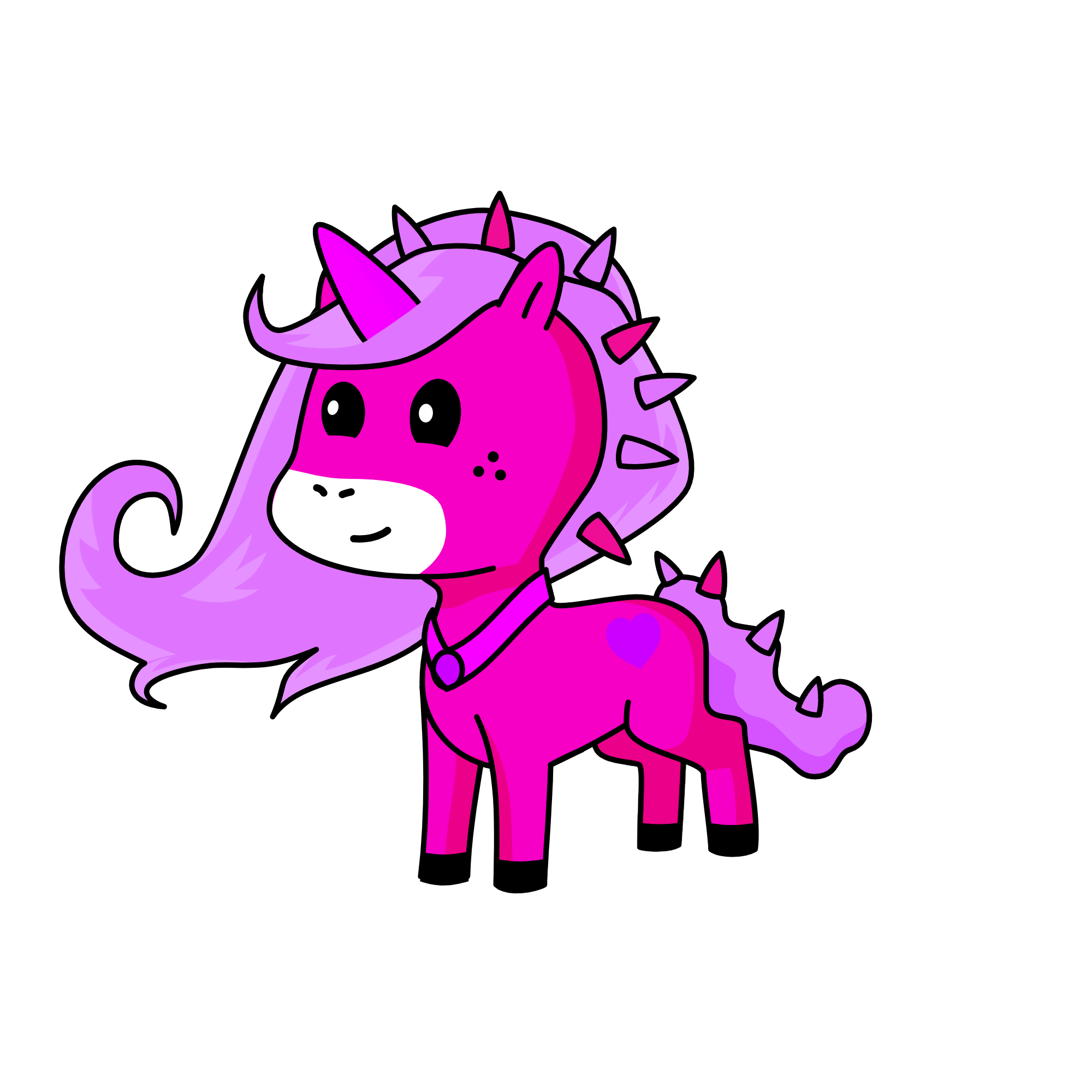 Pinklicious, the unicorn