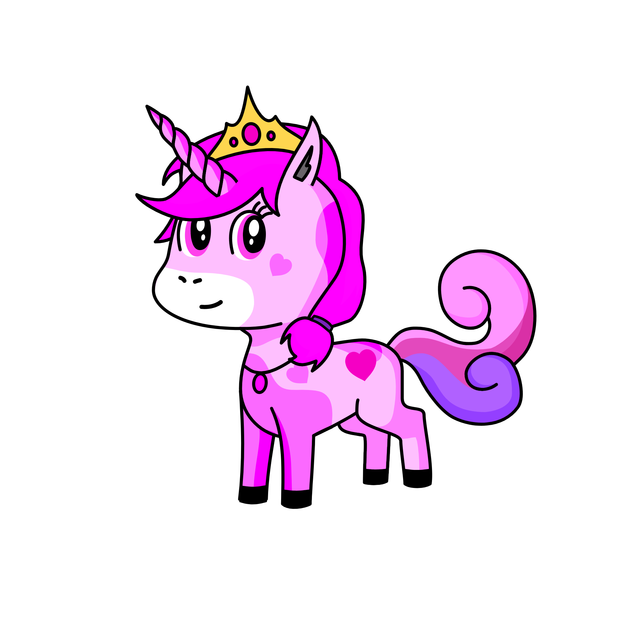 Princess Candy, the unicorn