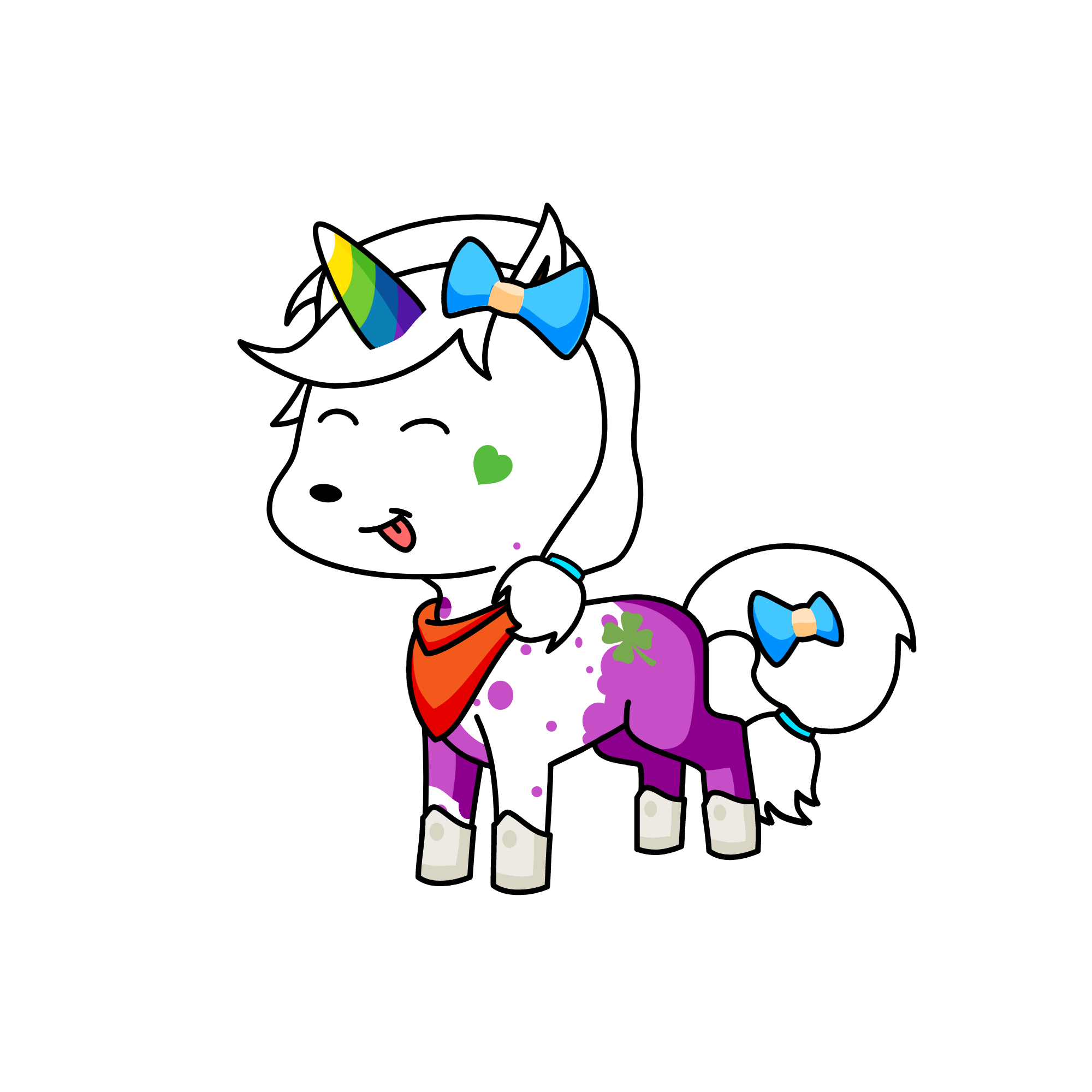 Twinkle Twinkletoes, the unicorn