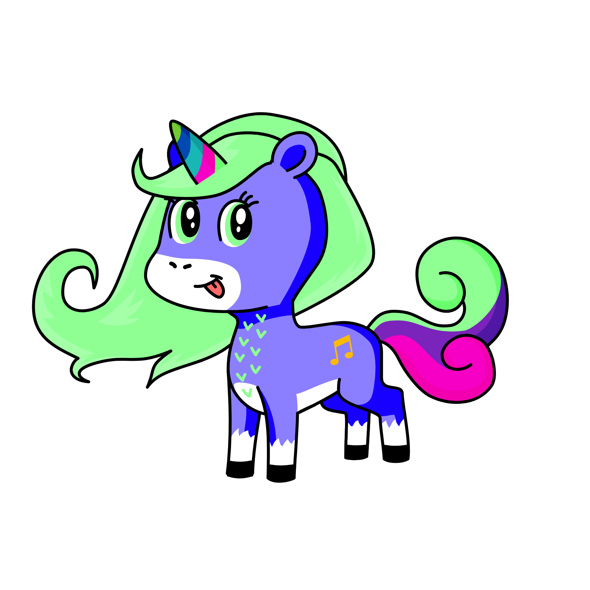 Nithyasri, the unicorn