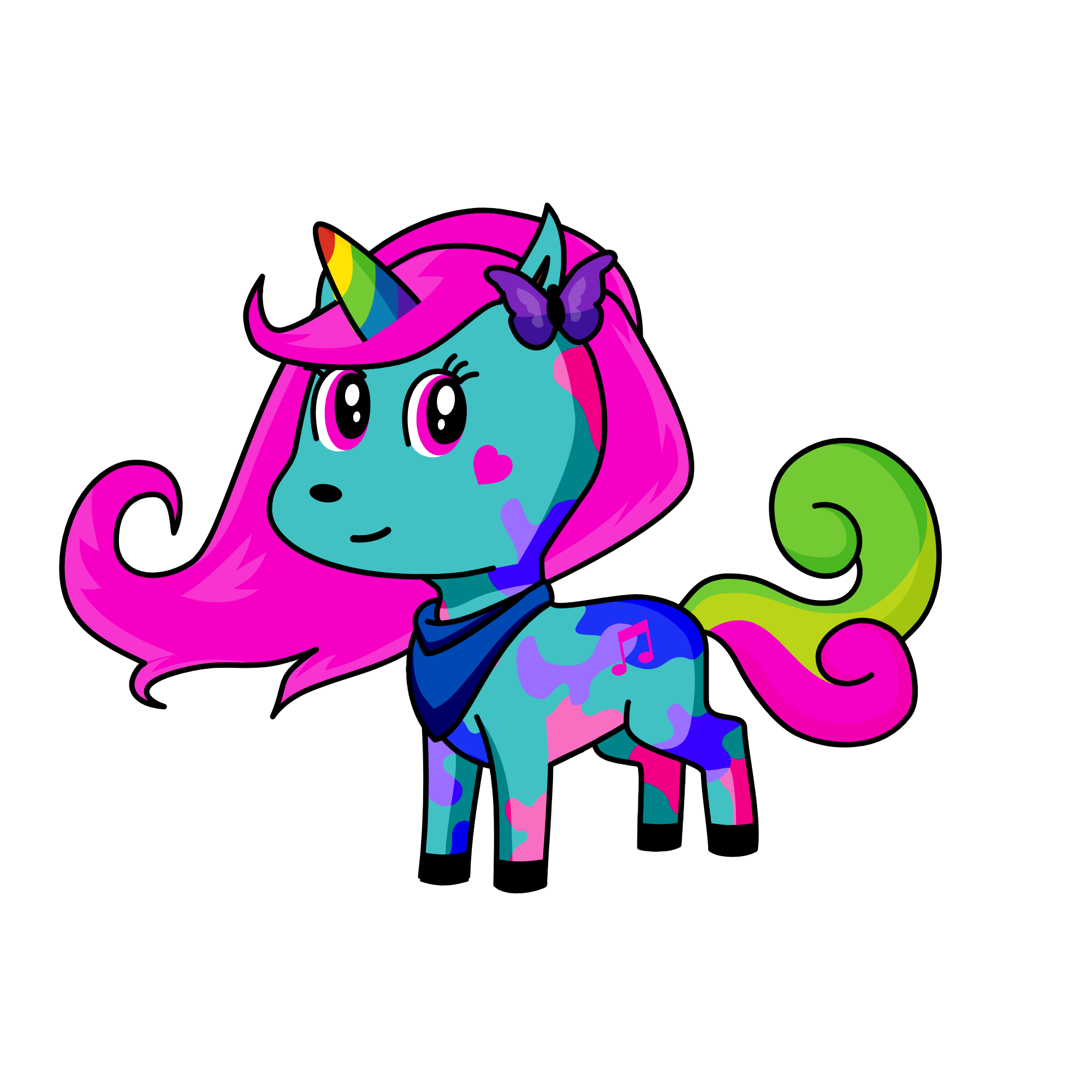 uni, the unicorn