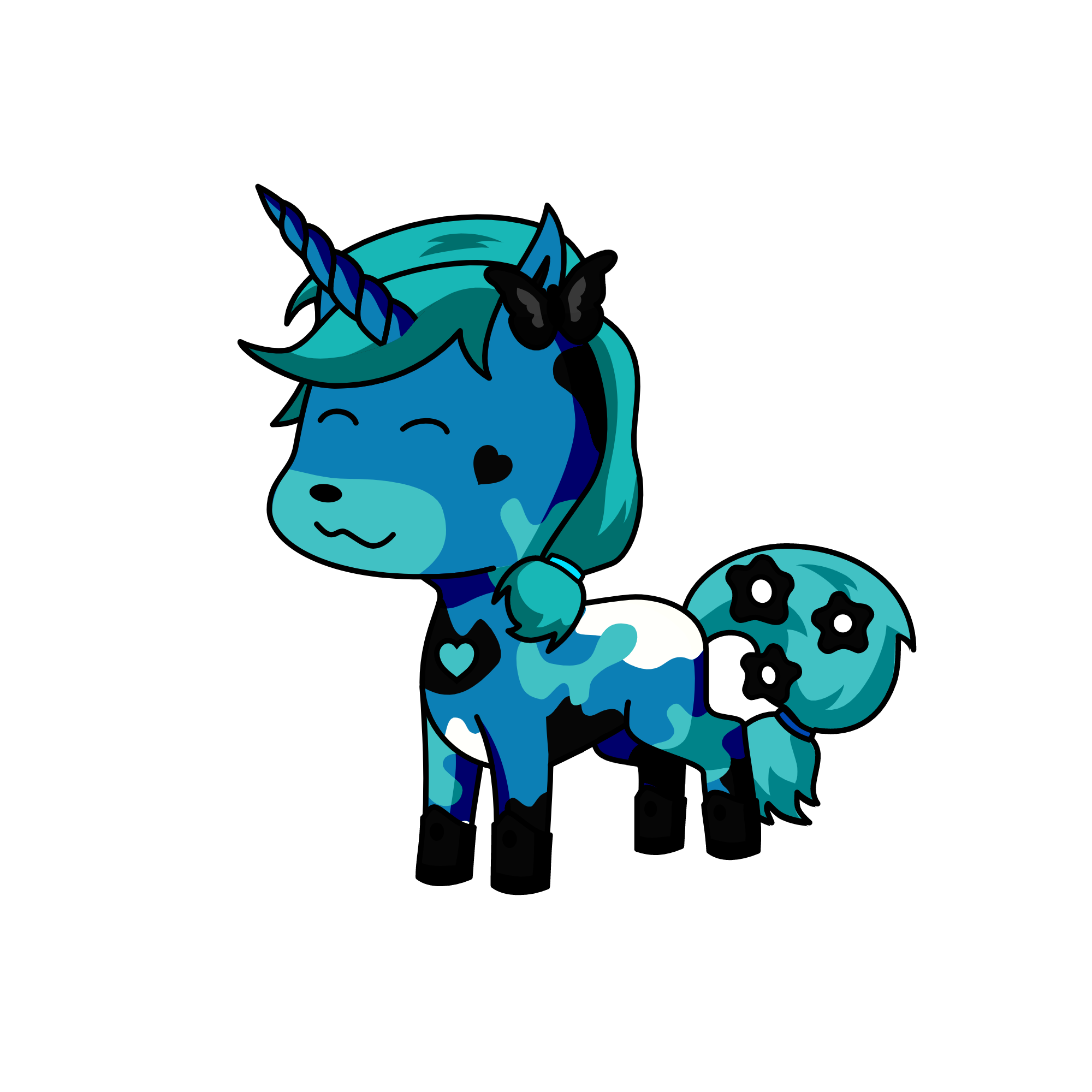 Midnight, the unicorn