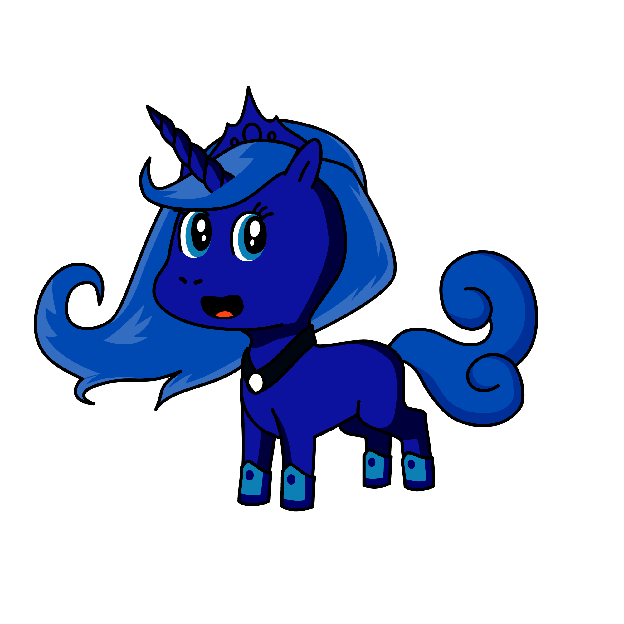 luna, the unicorn