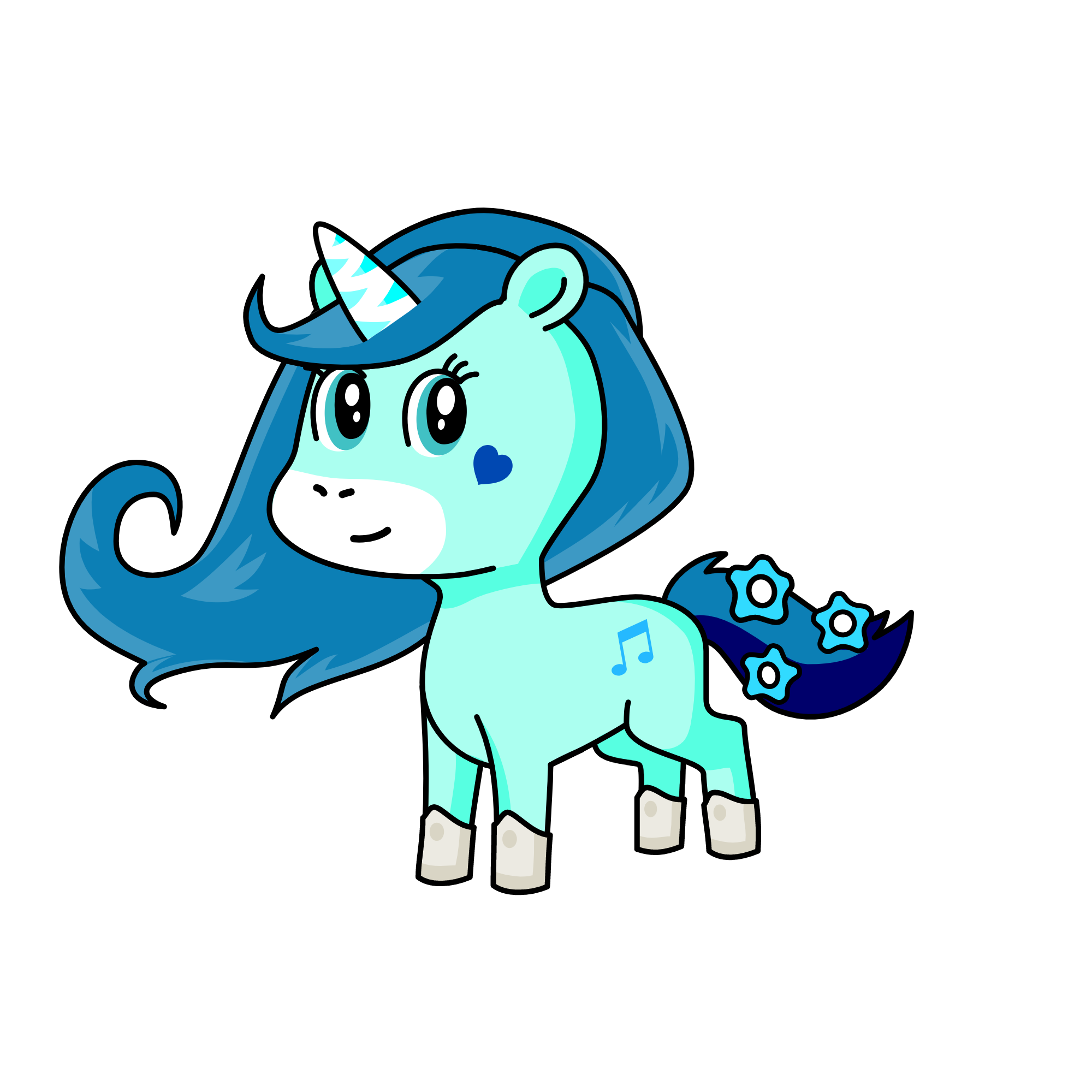 Misty rocker , the unicorn