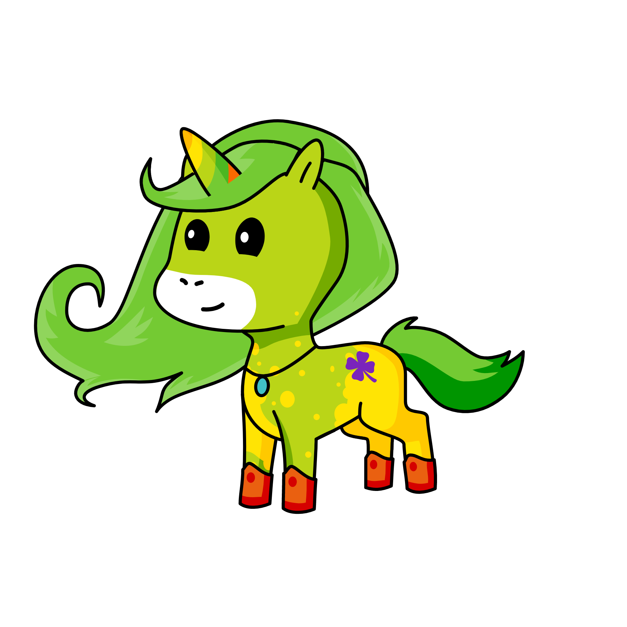 green land, the unicorn