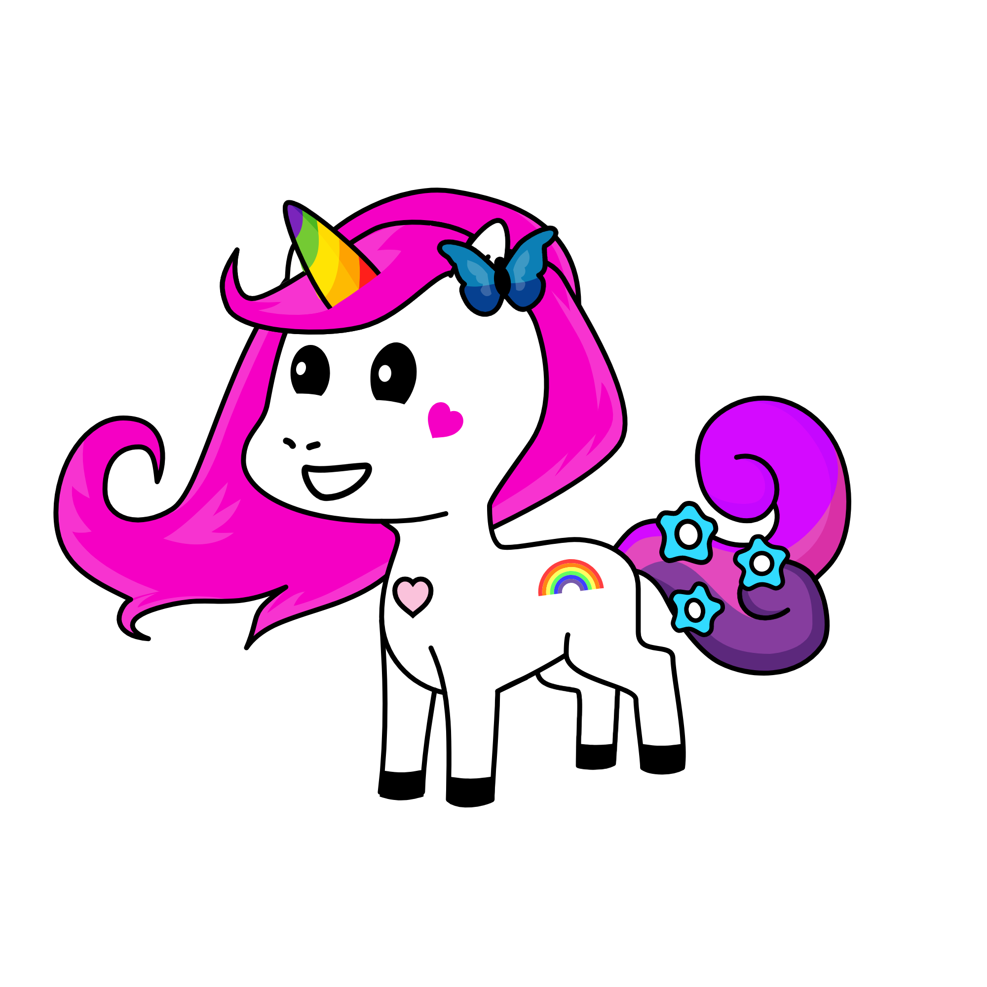 Scarlet, the unicorn