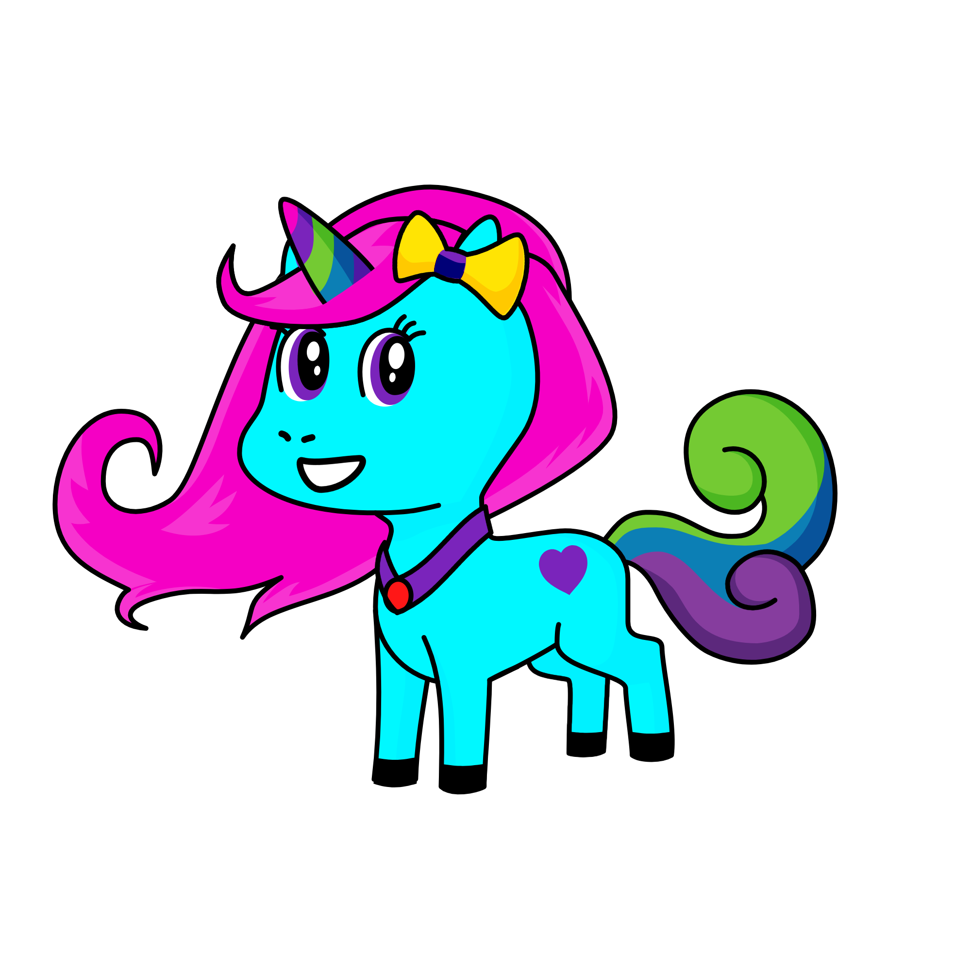 Celestia, the unicorn