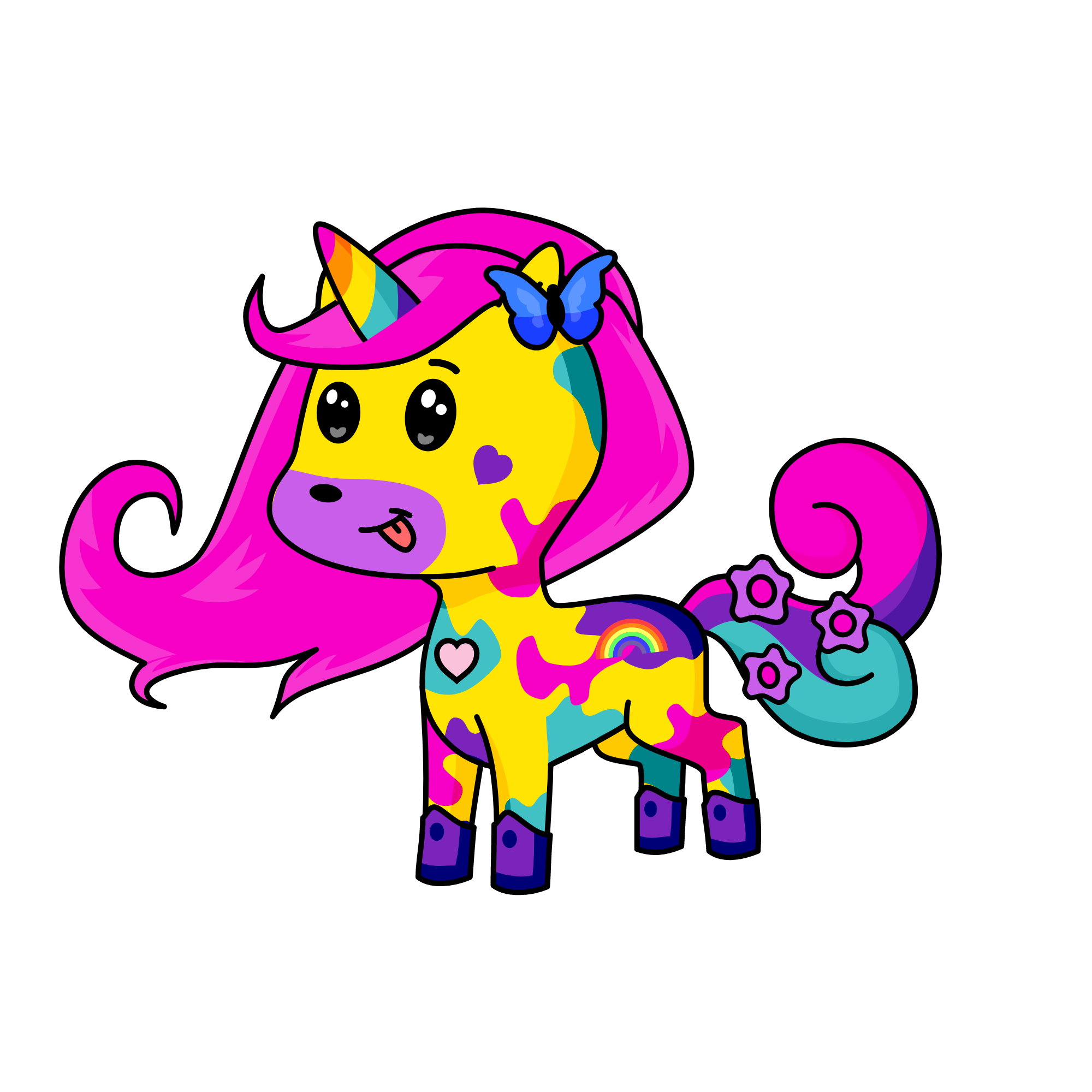 moon, the unicorn
